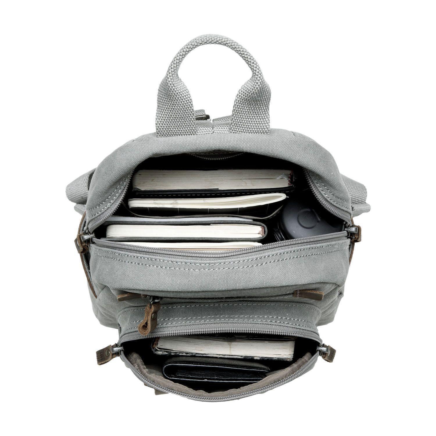 TRP0255 Troop London Classic Canvas Backpack - Small-14