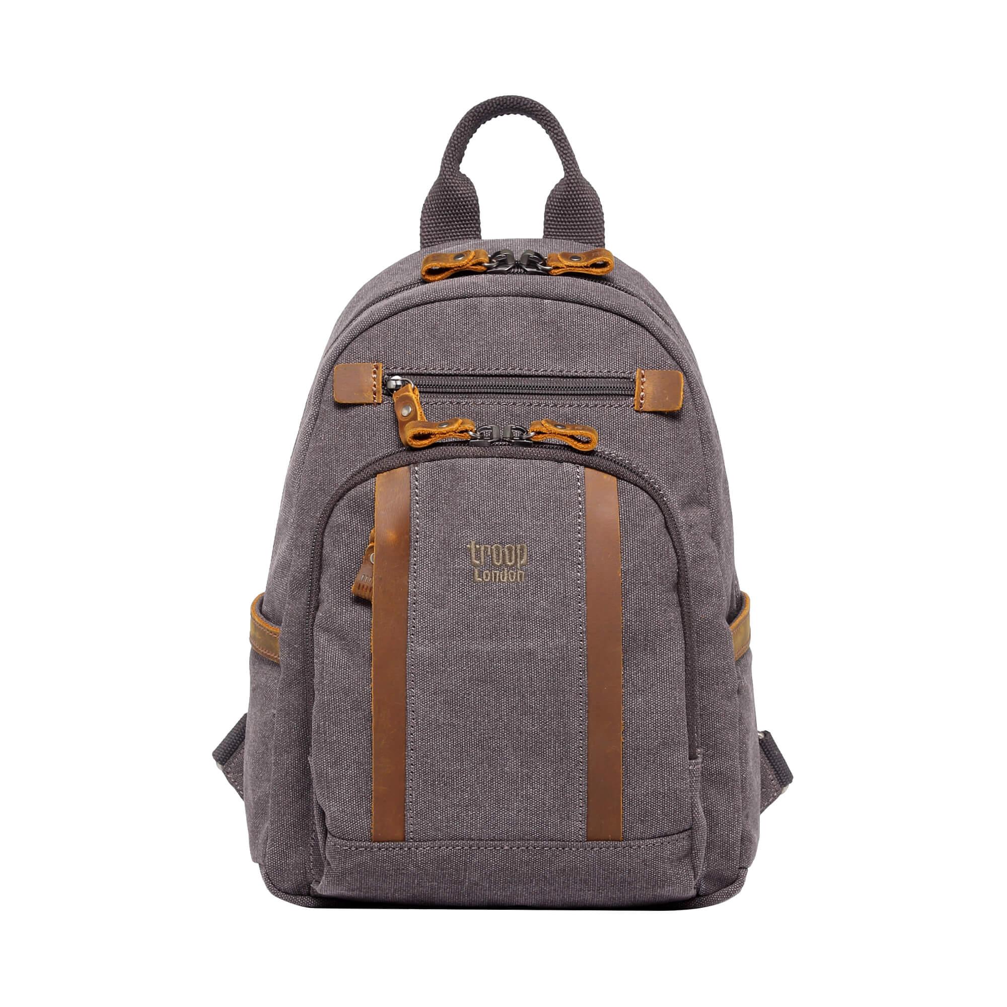 TRP0255 Troop London Classic Canvas Backpack - Small-25