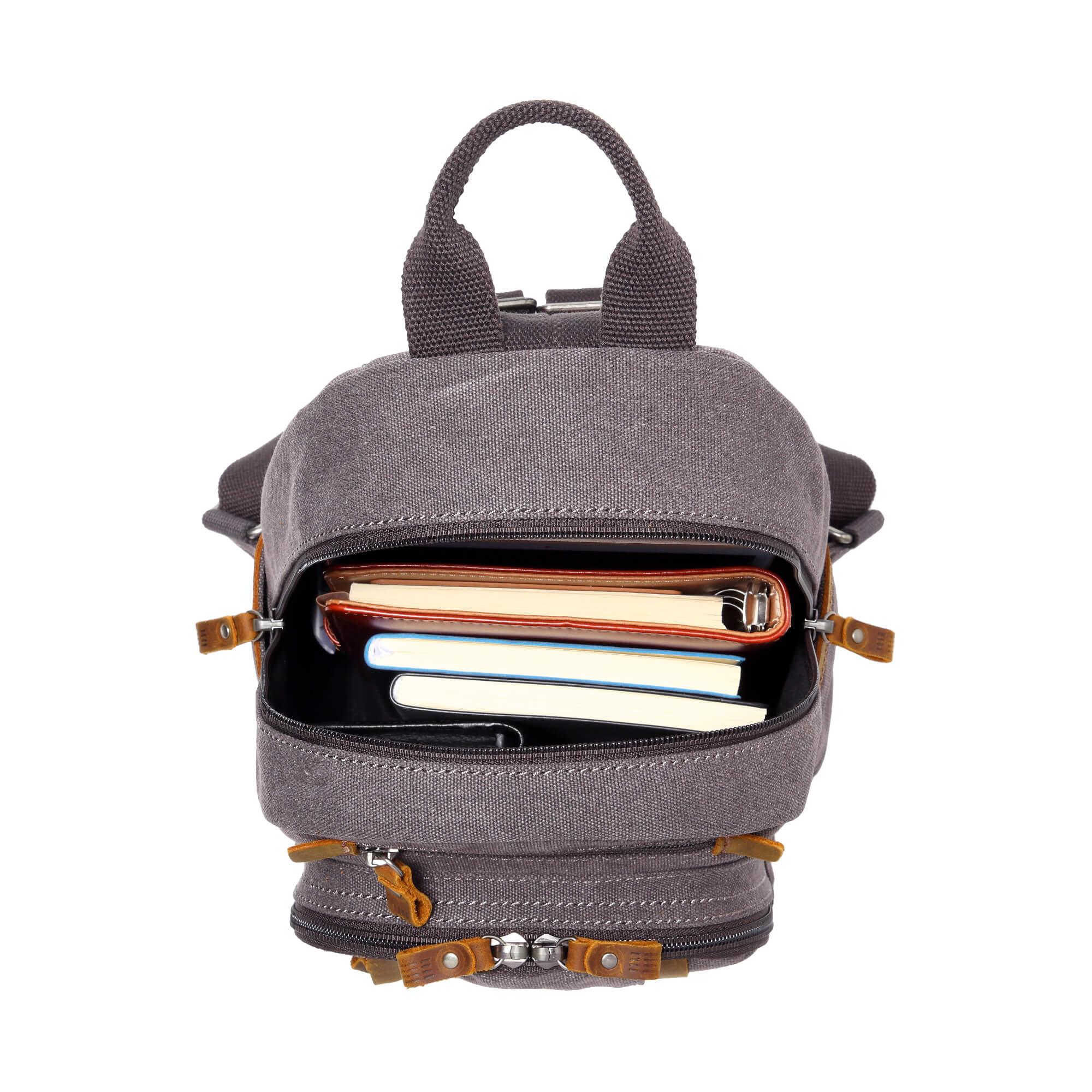 TRP0255 Troop London Classic Canvas Backpack - Small-29
