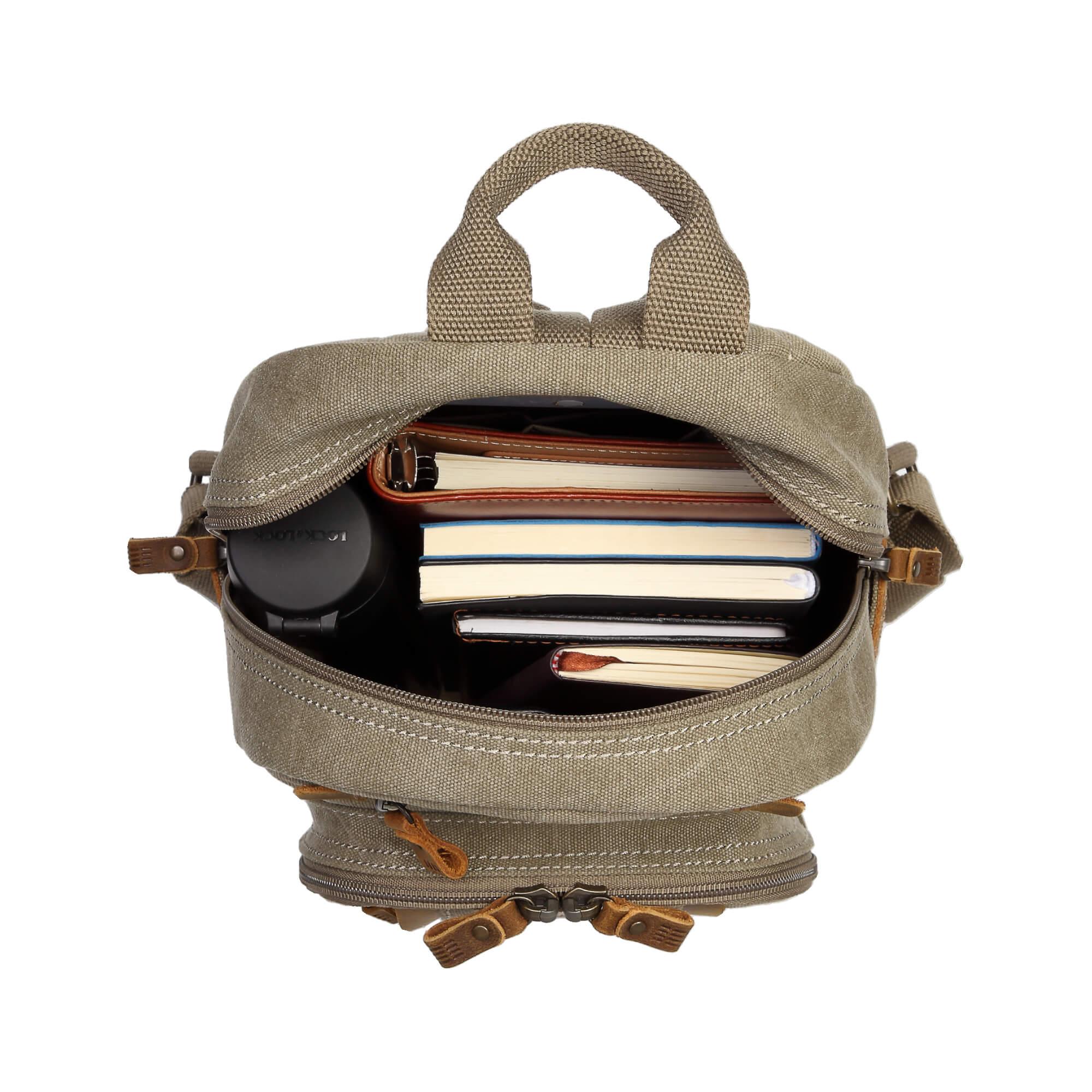 TRP0255 Troop London Classic Canvas Backpack - Small-39