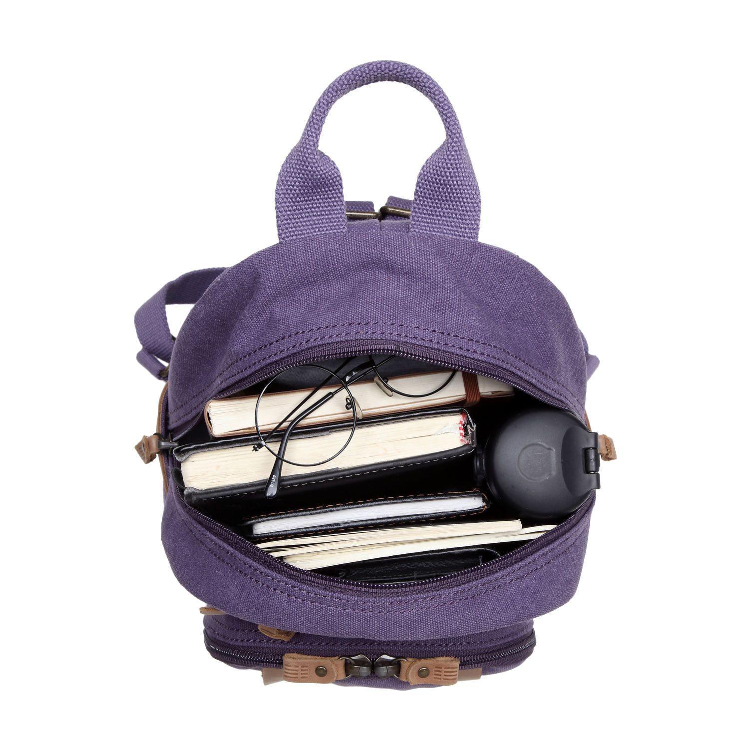 TRP0255 Troop London Classic Canvas Backpack - Small-24