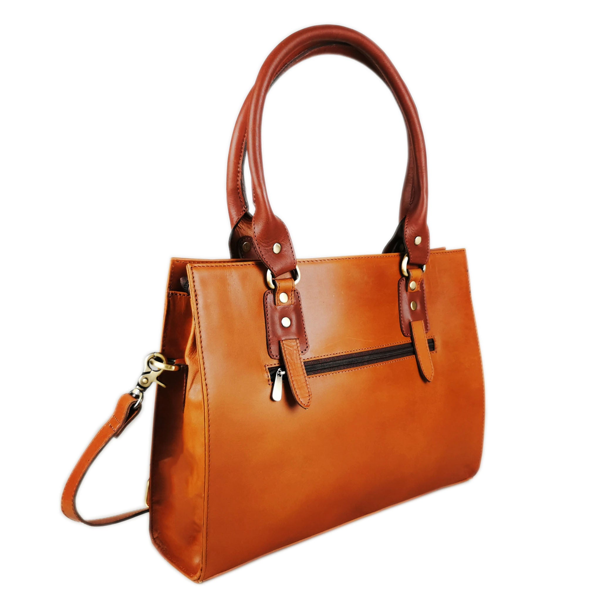 The Signature 15" Bag, Tan-4