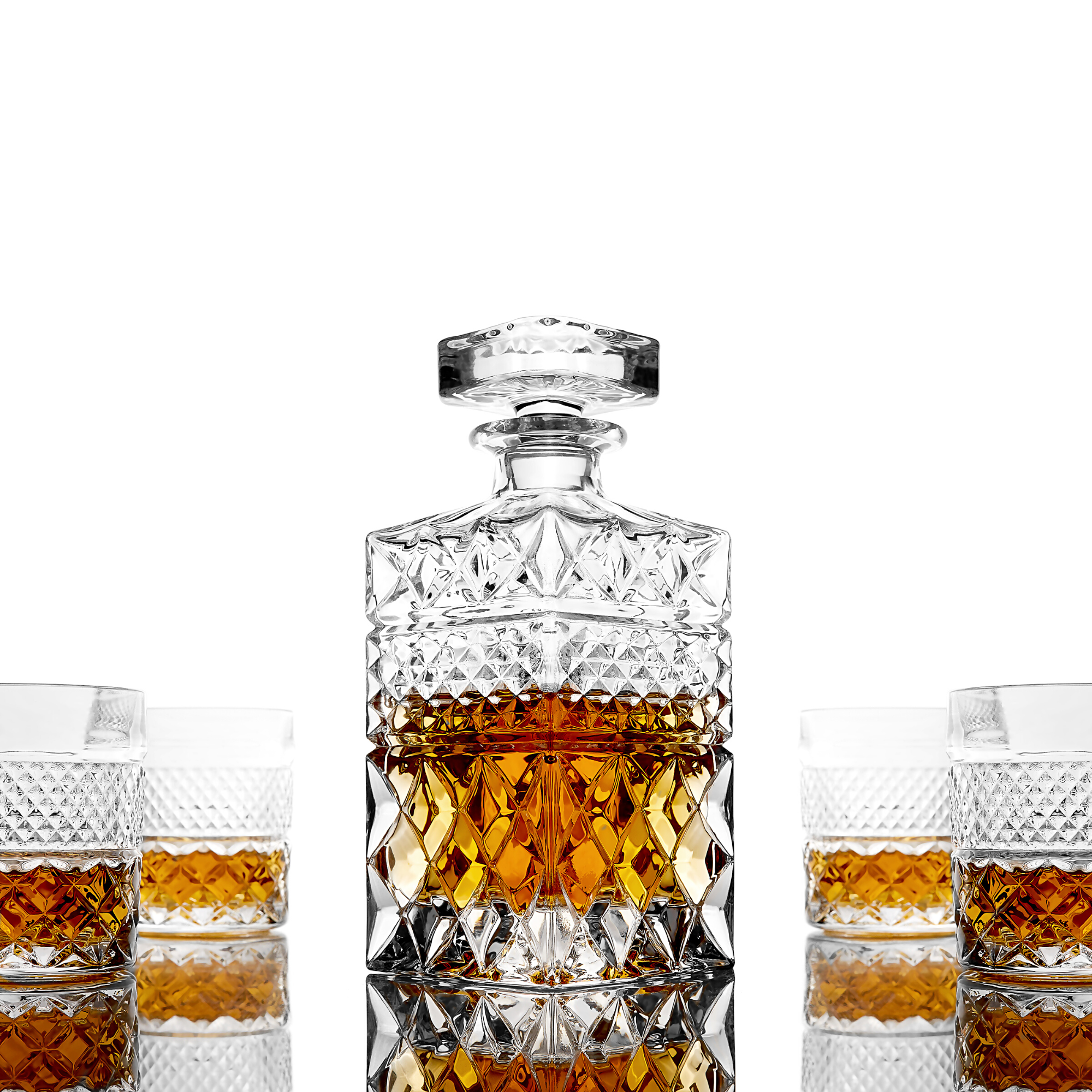 The Whiskey Decanter Gift Set-4