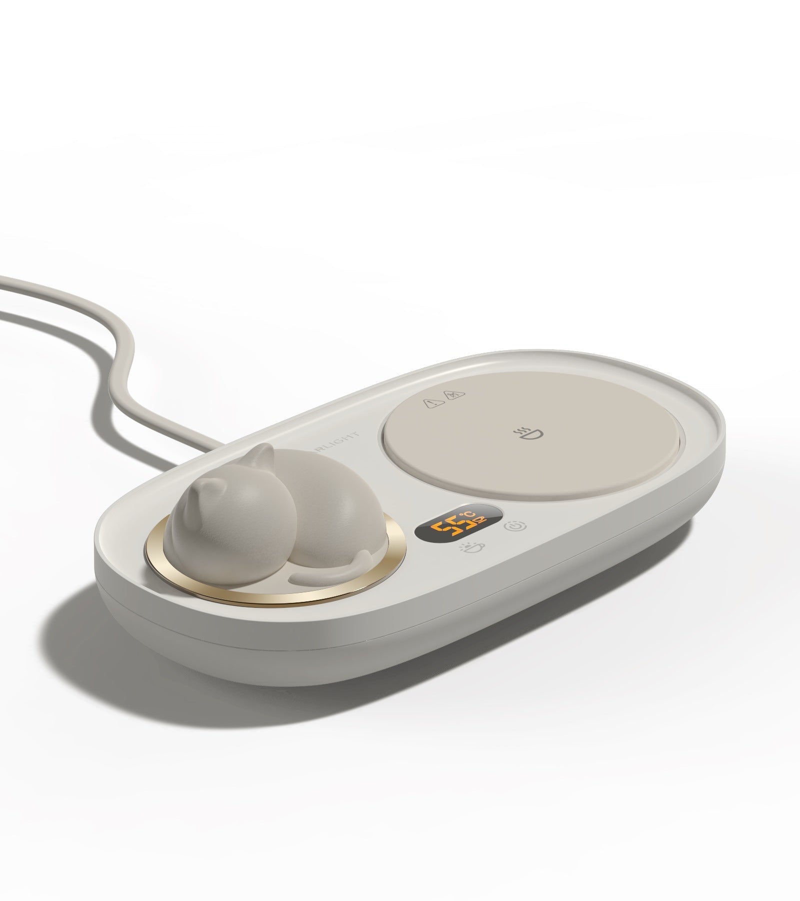 New Potable Coffee Mug Cup Warmer 3 Temperature Settings-5