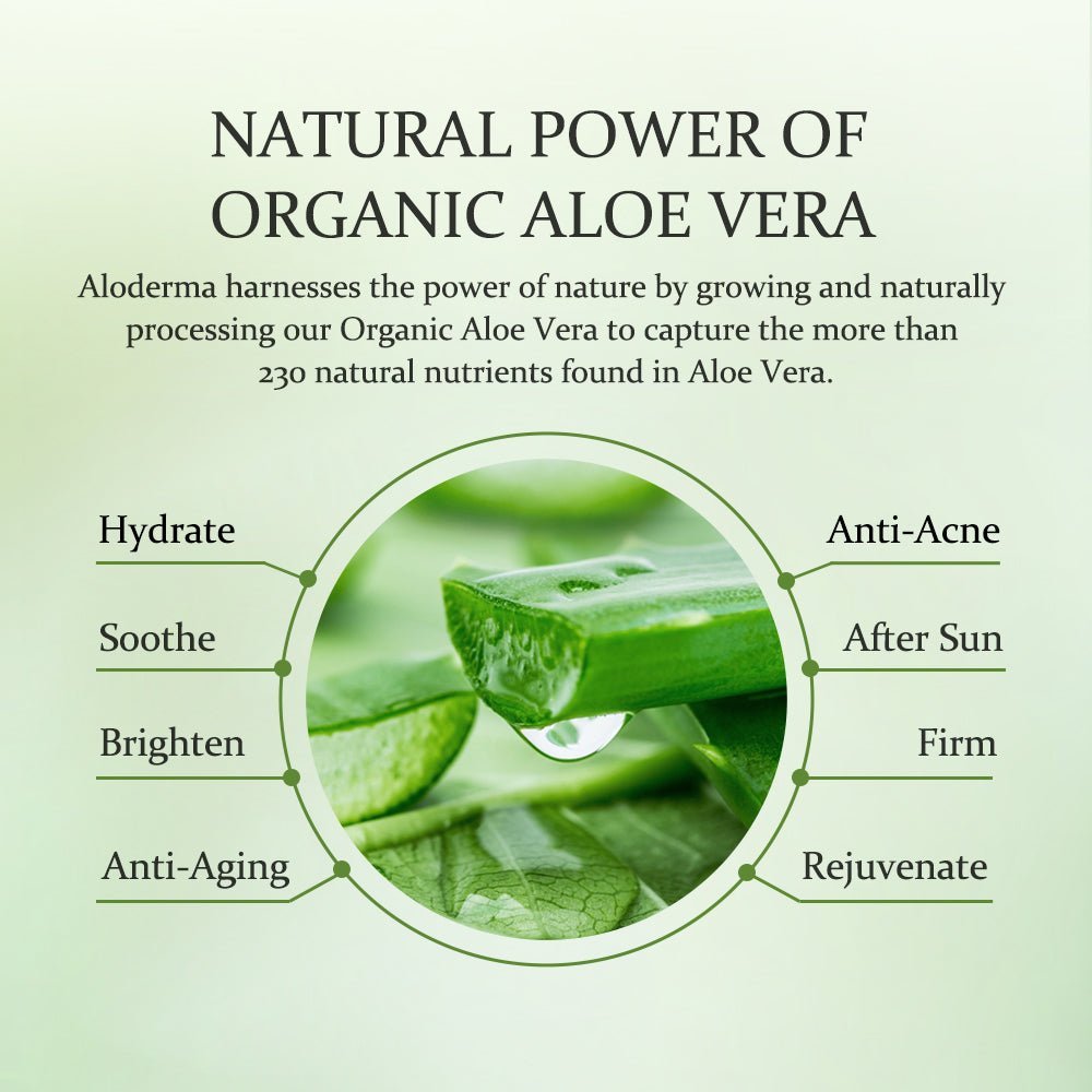 ALODERMA Pure Aloe Vera Gel 300g - AloeCure