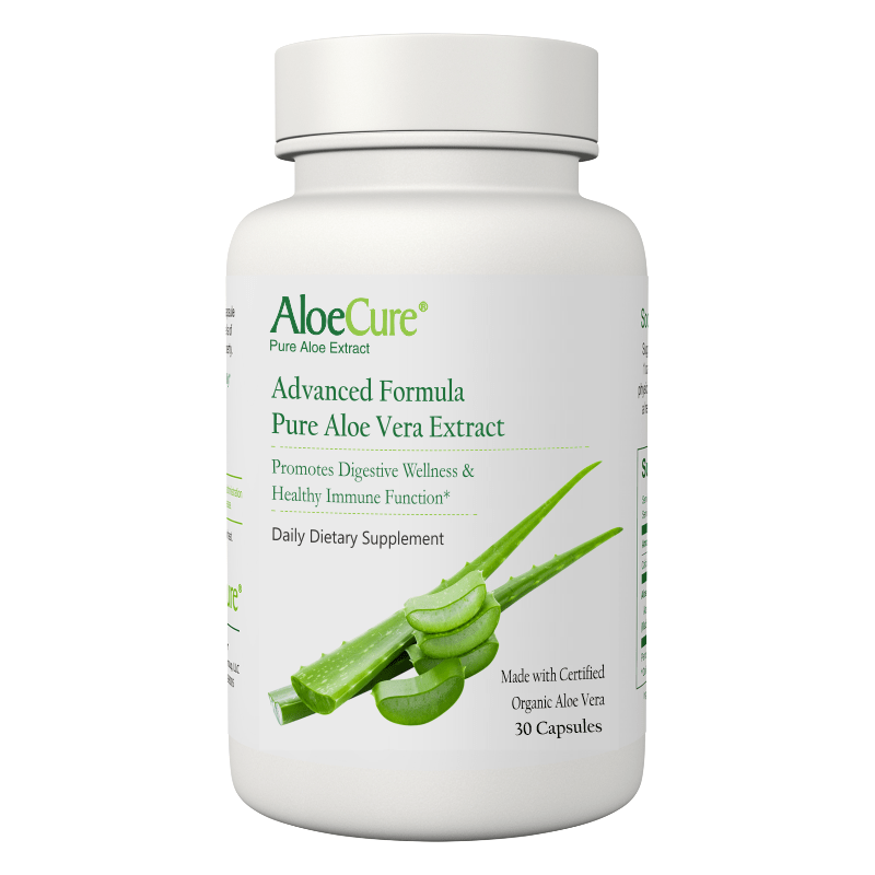 AloeCure Advanced Formula Capsules - 30ct Travel Size - AloeCure