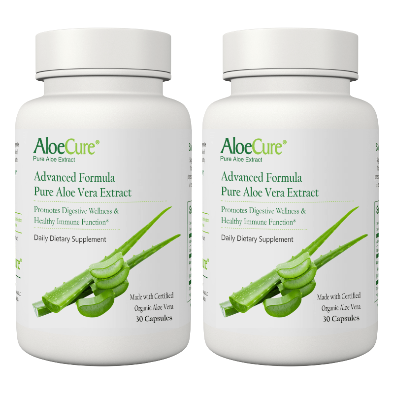 AloeCure Advanced Formula Capsules - 30ct Travel Size - AloeCure