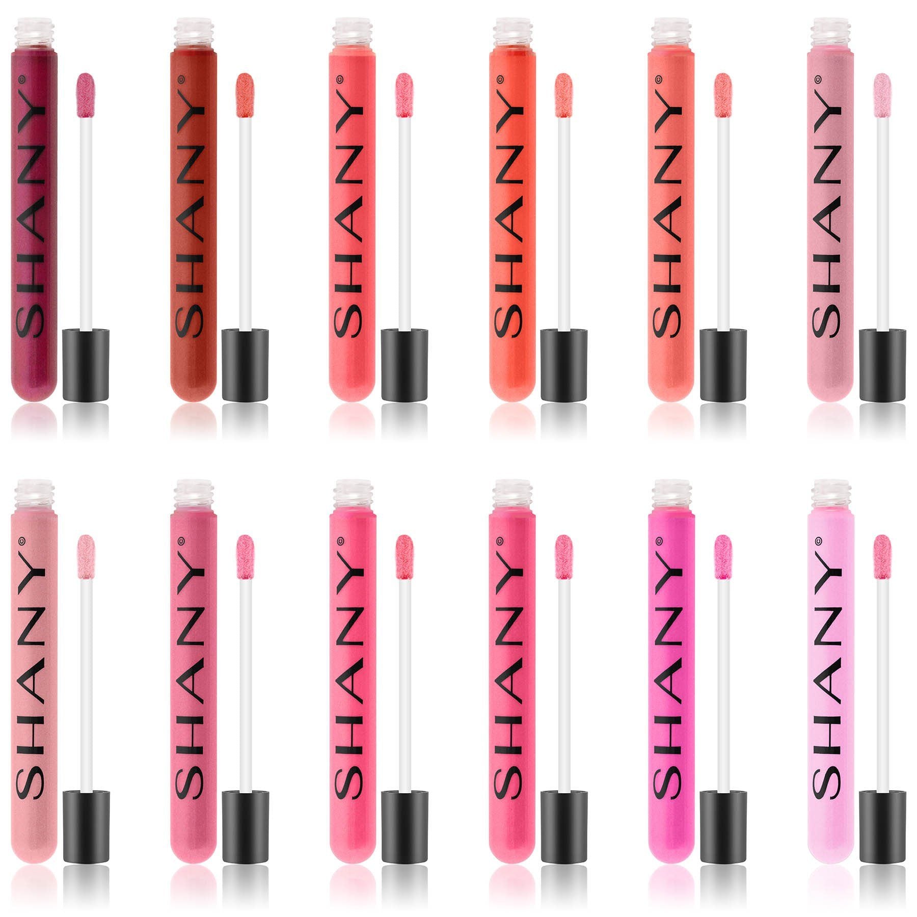 The Wanted Ones - 12 Piece Lip Gloss Set with Aloe Vera and Vitamin E-4