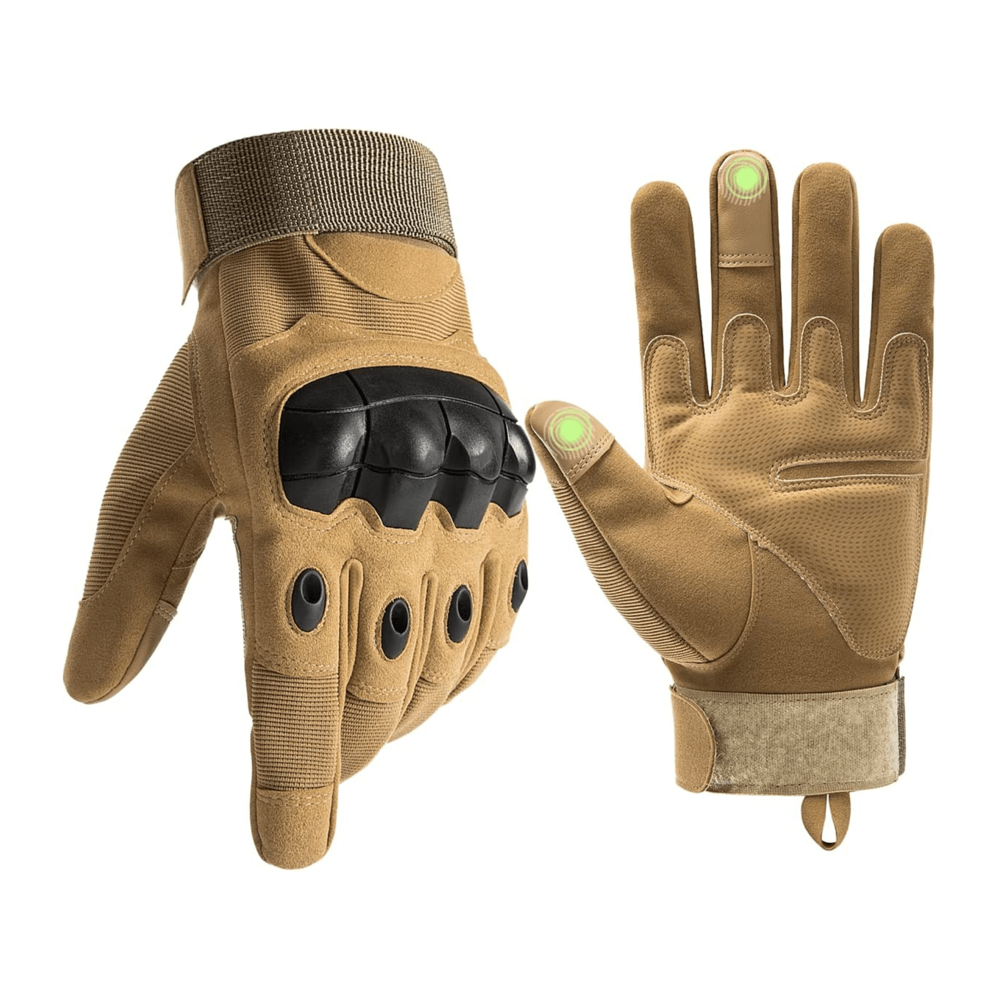 Tactical Military Airsoft Gloves for Outdoor Sports, Paintball, and Motorcycling with Touchscreen Fingertip Capability-22