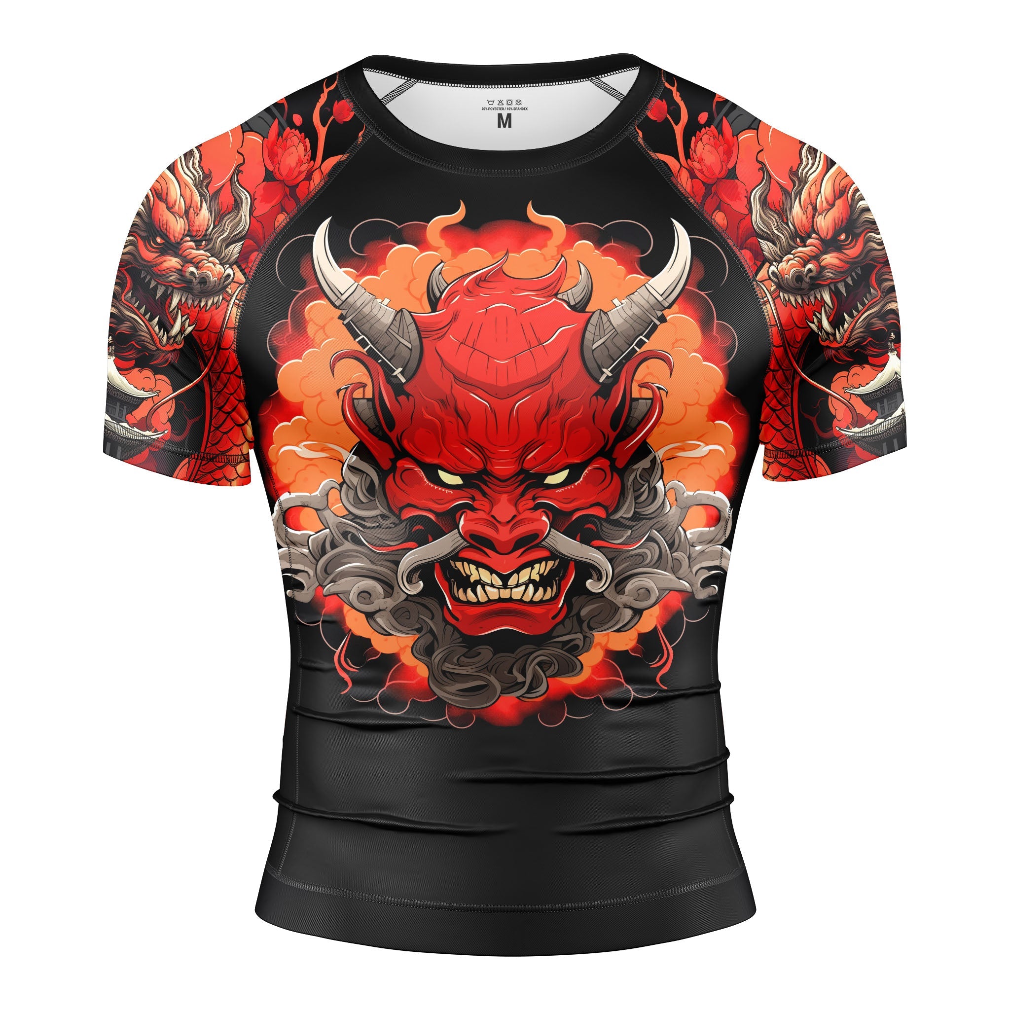 KAIDO DRAGON SHORT SLEEVE RASH GUARD