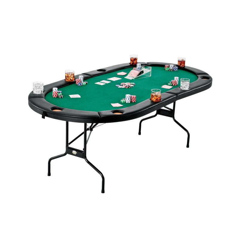 Fat Cat Texas Hold'em Table & Poker Chip Set-1