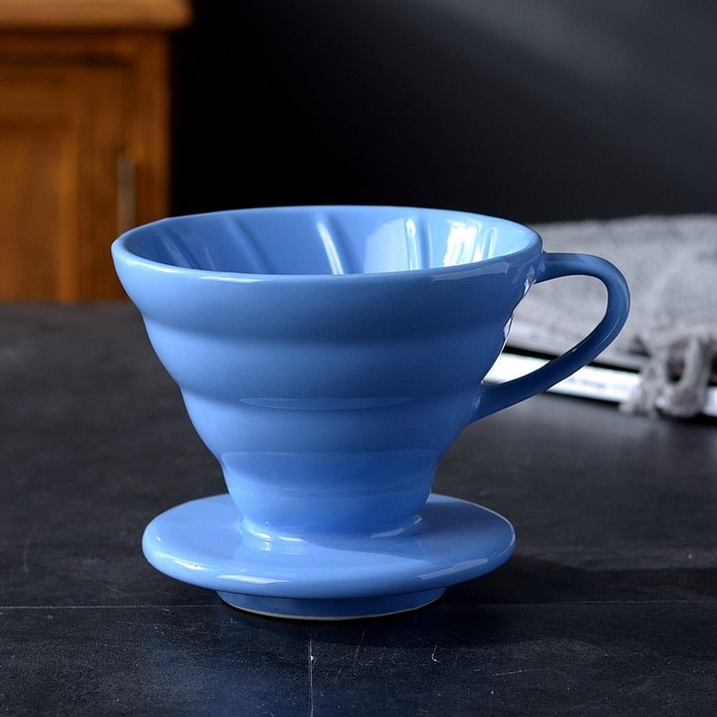 Coffee Dripper Hario V60 Style Drip Filter Cup Permanent Pour Over-8