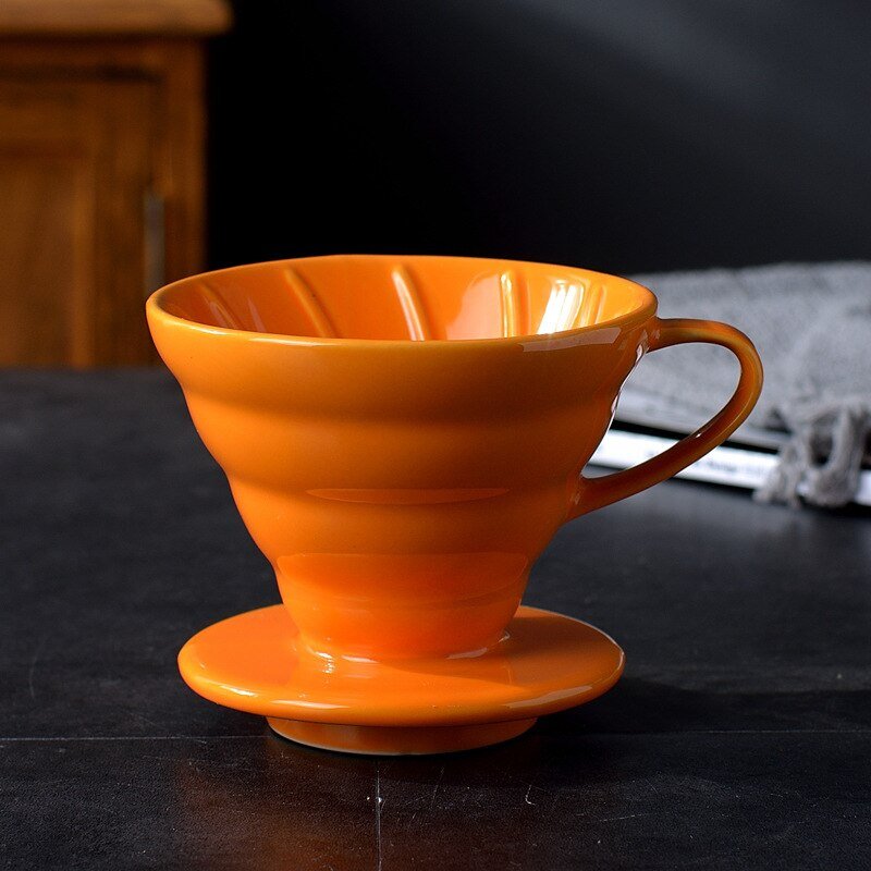 Coffee Dripper Hario V60 Style Drip Filter Cup Permanent Pour Over-4