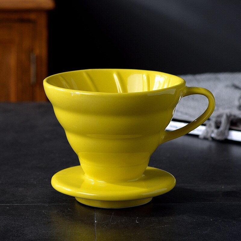 Coffee Dripper Hario V60 Style Drip Filter Cup Permanent Pour Over-6