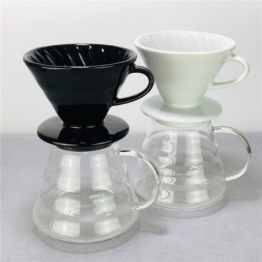 Coffee Dripper Hario V60 Style Drip Filter Cup Permanent Pour Over-11