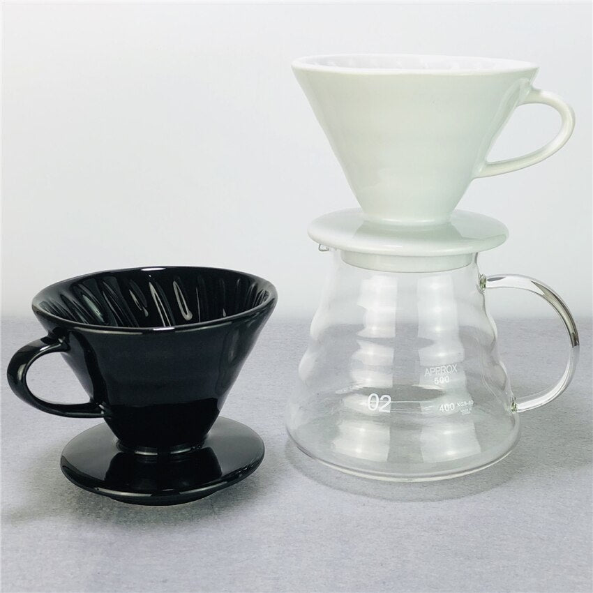 Coffee Dripper Hario V60 Style Drip Filter Cup Permanent Pour Over-13