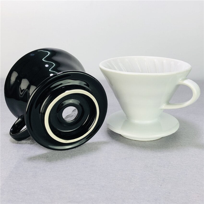 Coffee Dripper Hario V60 Style Drip Filter Cup Permanent Pour Over-14