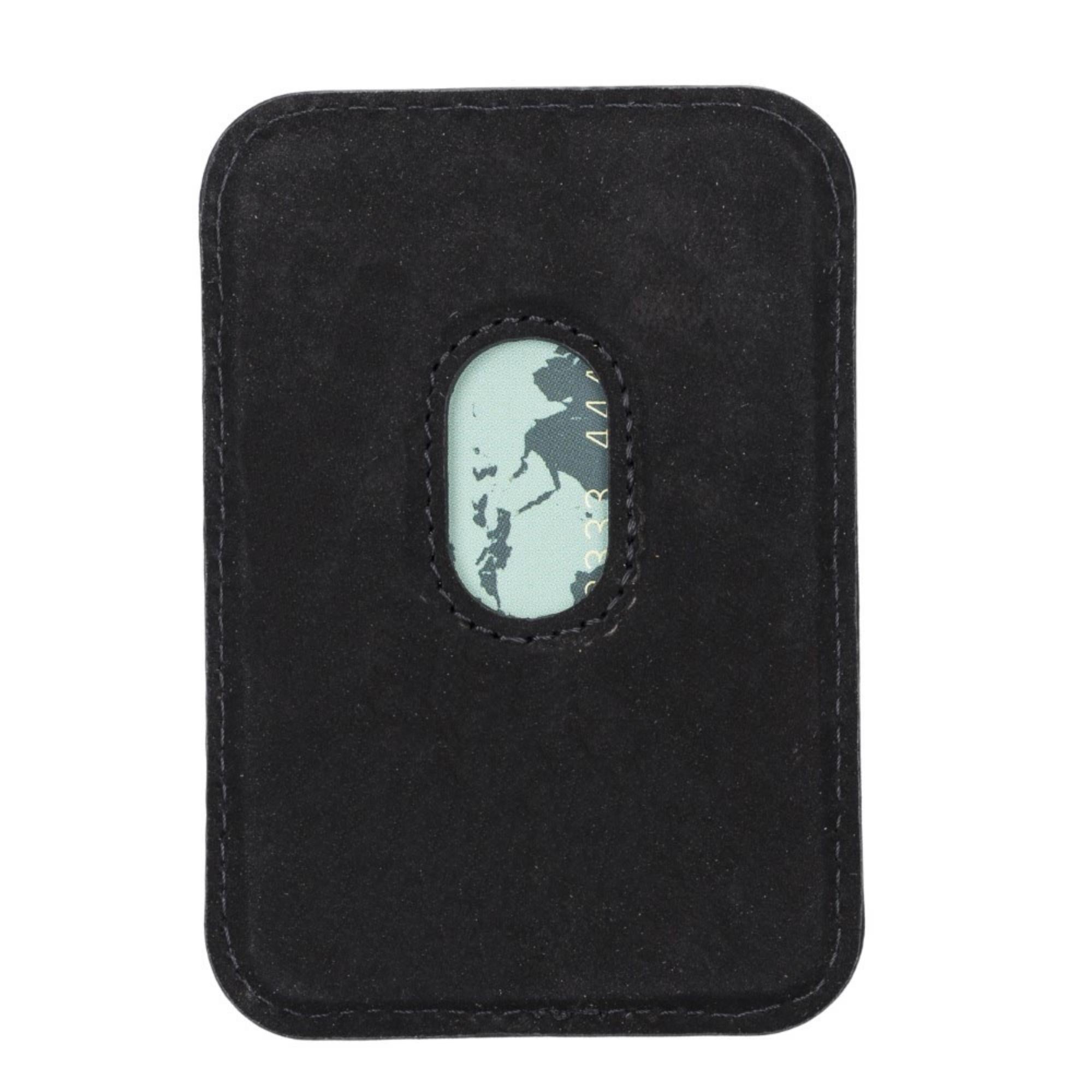 Cortland Full-Grain Leather Card Holder Wallet with Magnet-8