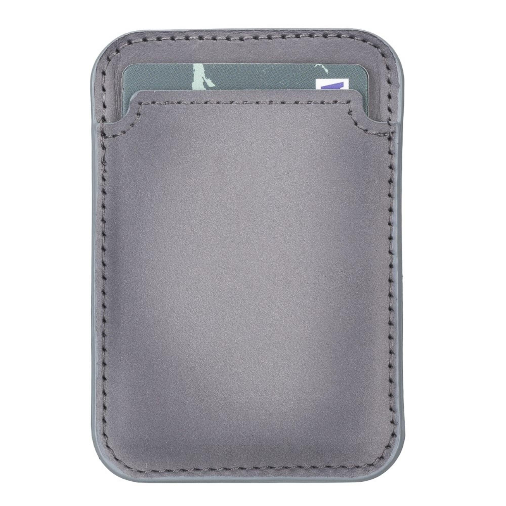 Cortland Full-Grain Leather Card Holder Wallet with Magnet-19