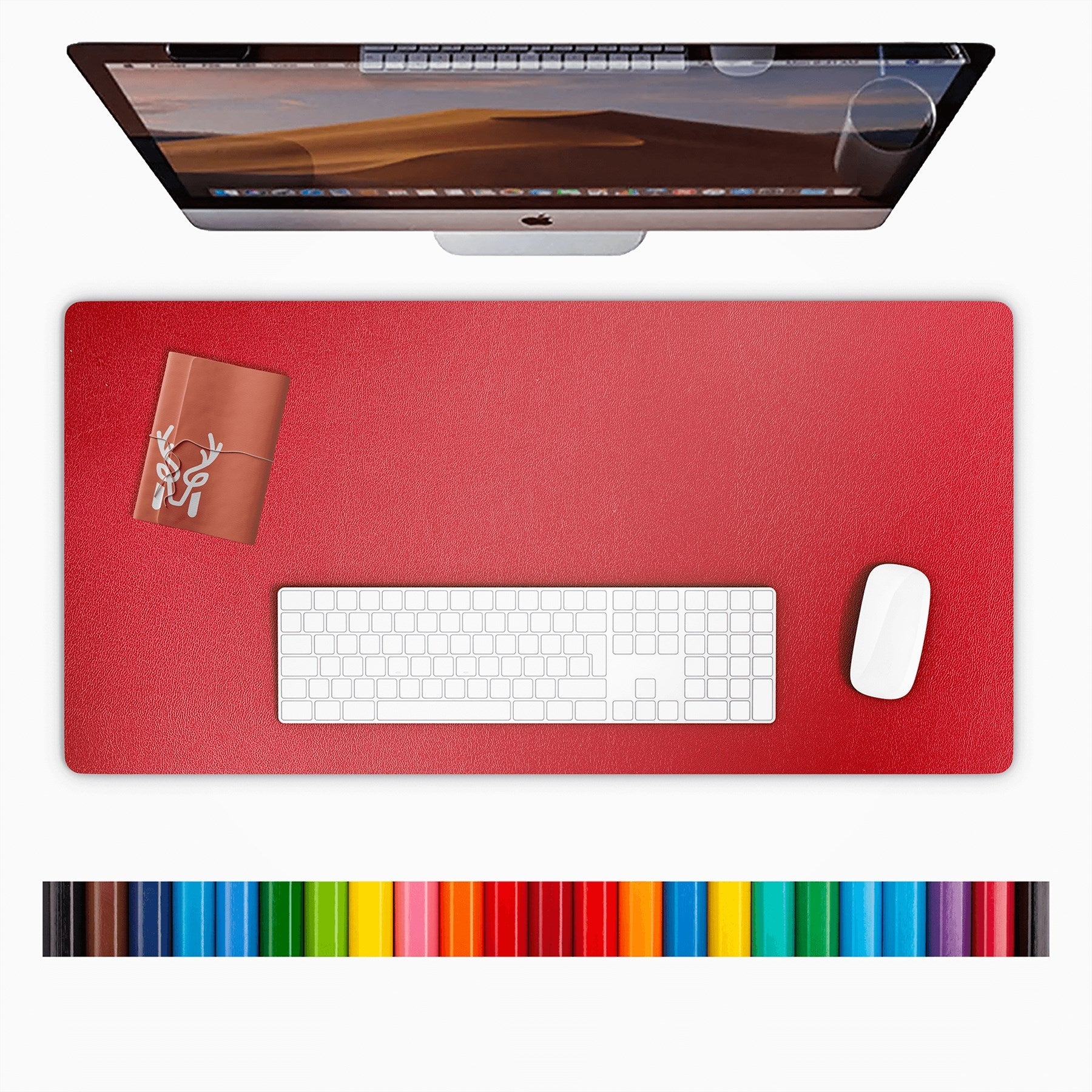 Lindos - Vegan Leather Waterproof Large Desk Mat-7