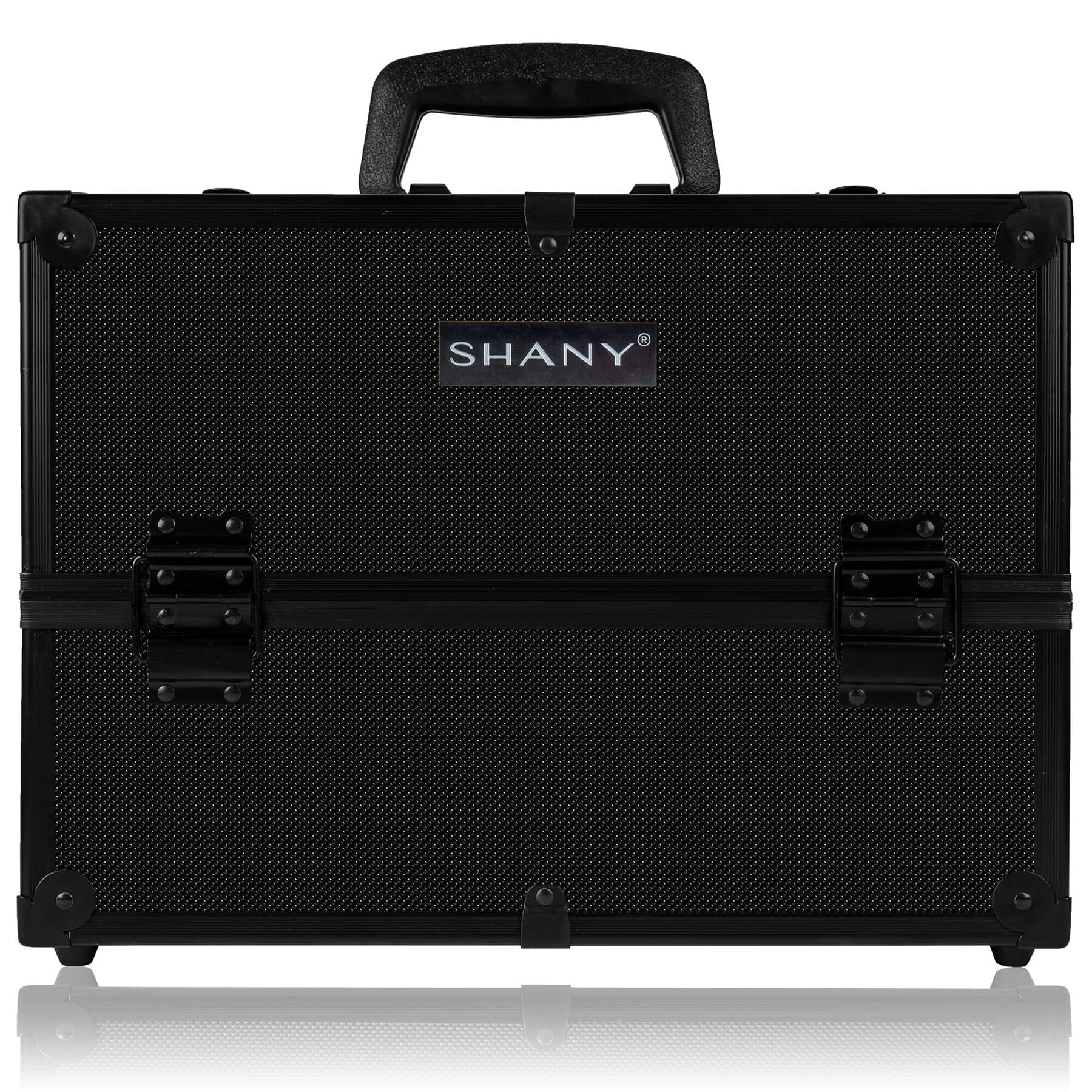 Essential Pro Makeup Train Case with Shoulder Strap and Locks-9