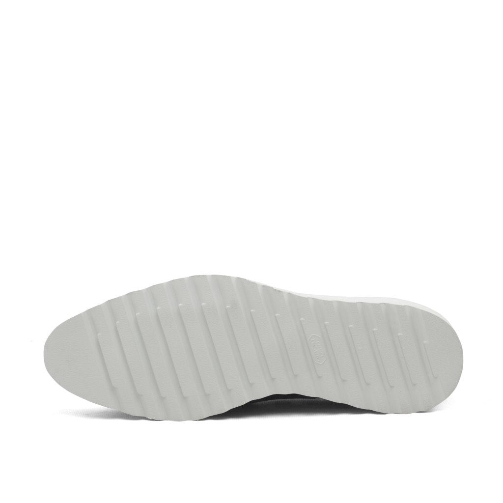 Unique Handcrafted All White Whole-cut w/ White Wedge sole by Le Ruux