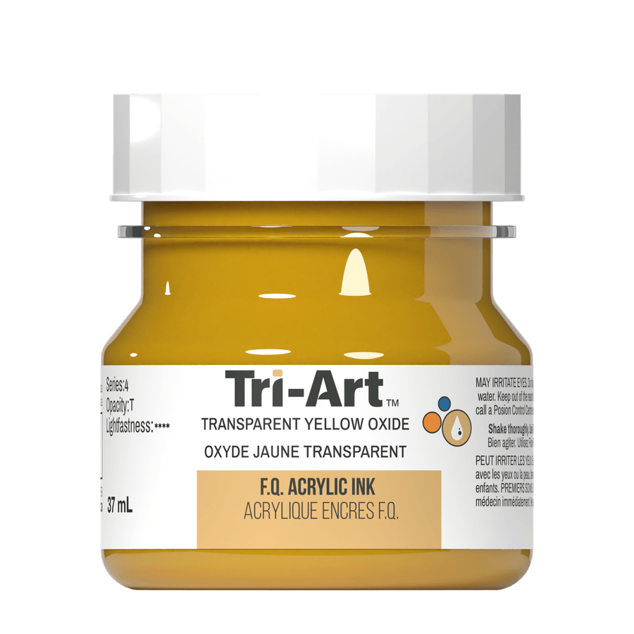 Tri-Art Ink - Transparent Yellow Oxide - 37mL-0
