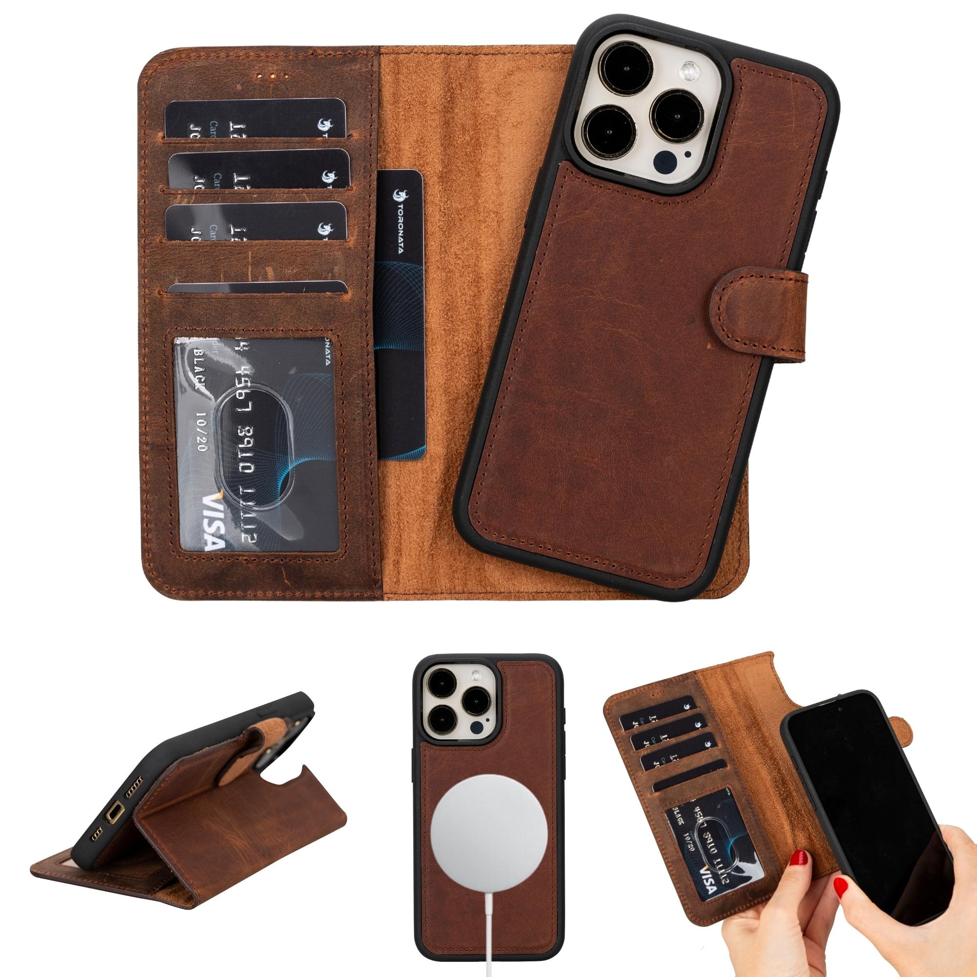 Casper Leather iPhone 15 Series Wallet Case-41