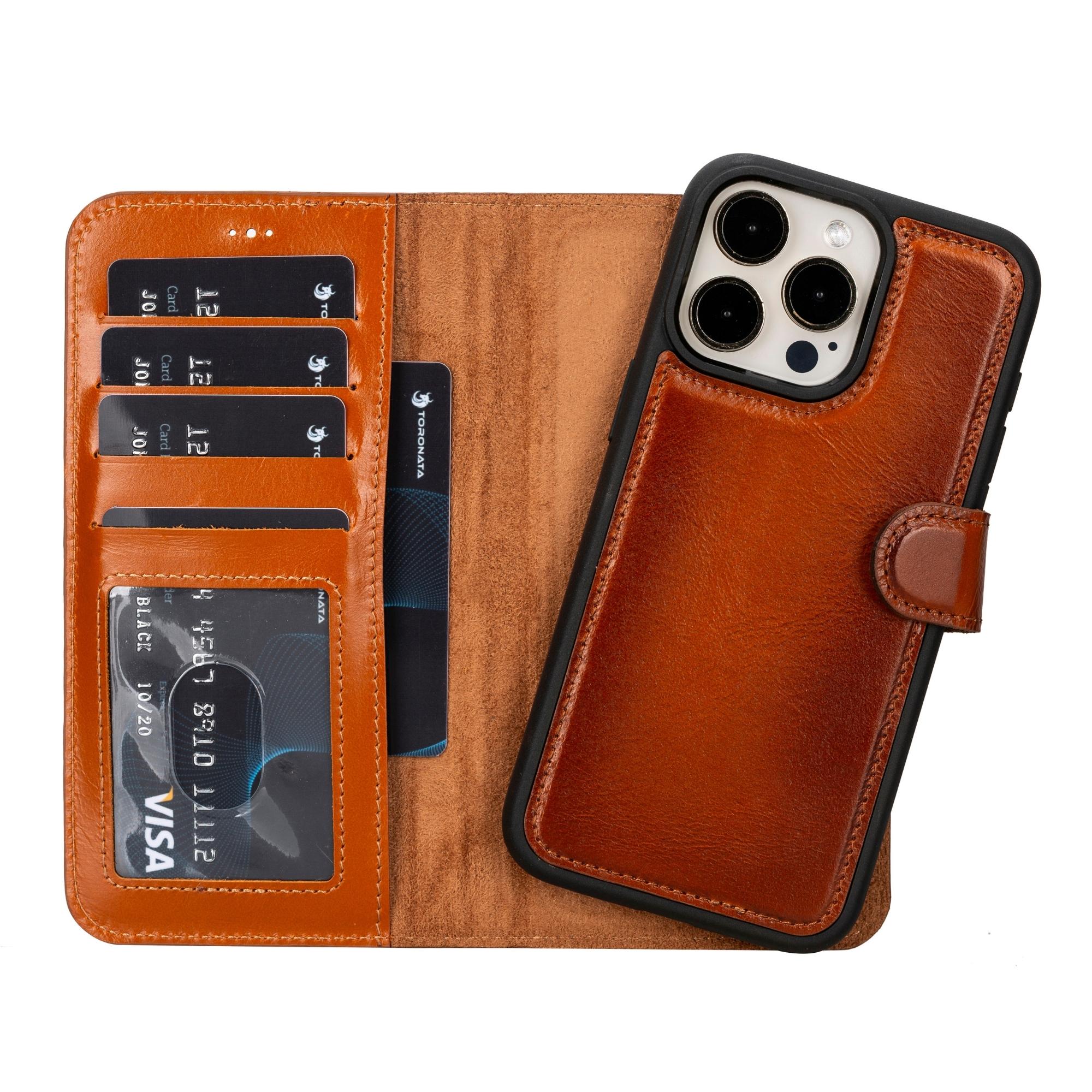 Casper Leather iPhone 15 Series Wallet Case-20