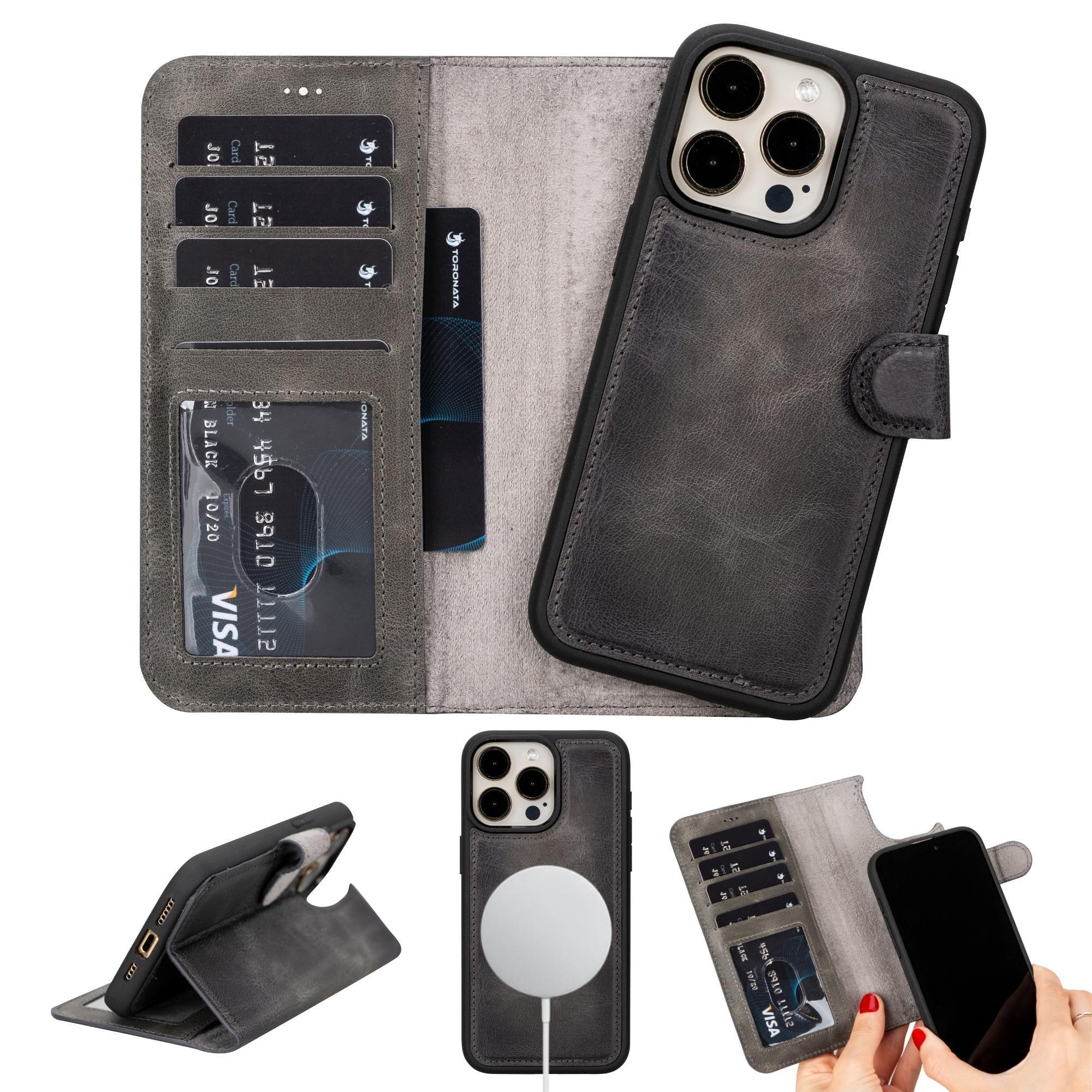 Casper Leather iPhone 15 Series Wallet Case-84