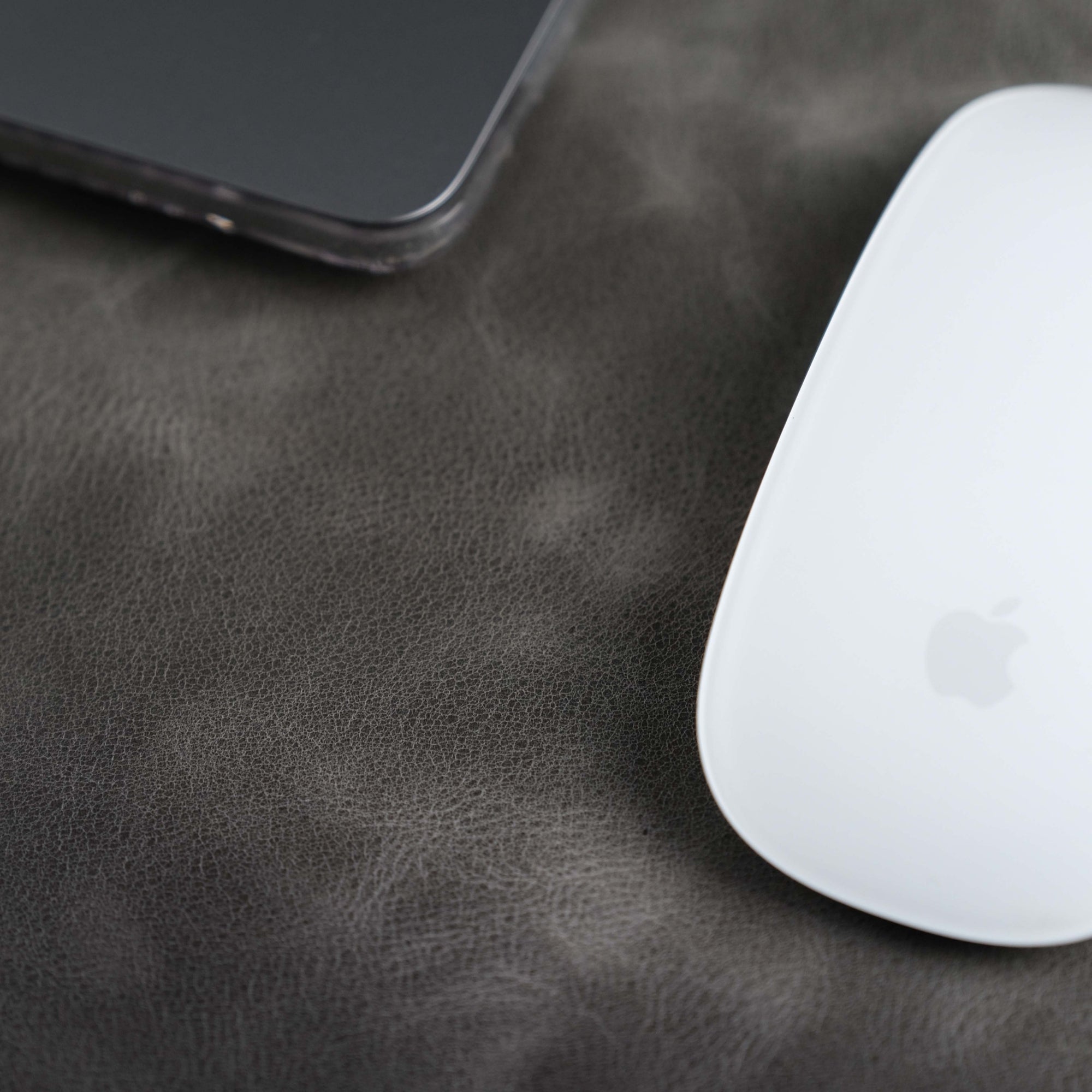 Jersey Grey Leather Desk Pad for Office and Home-5