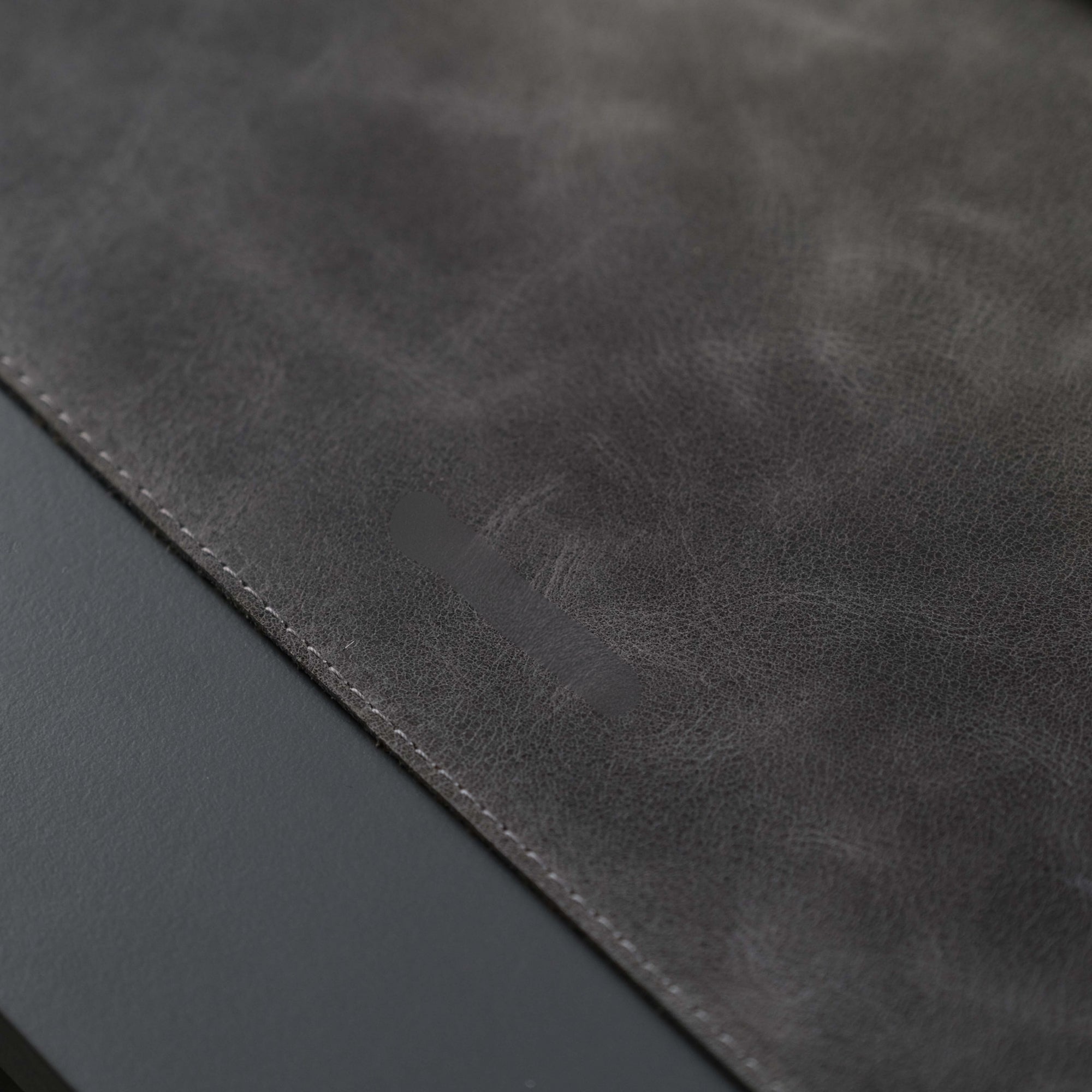 Jersey Grey Leather Desk Pad for Office and Home-7