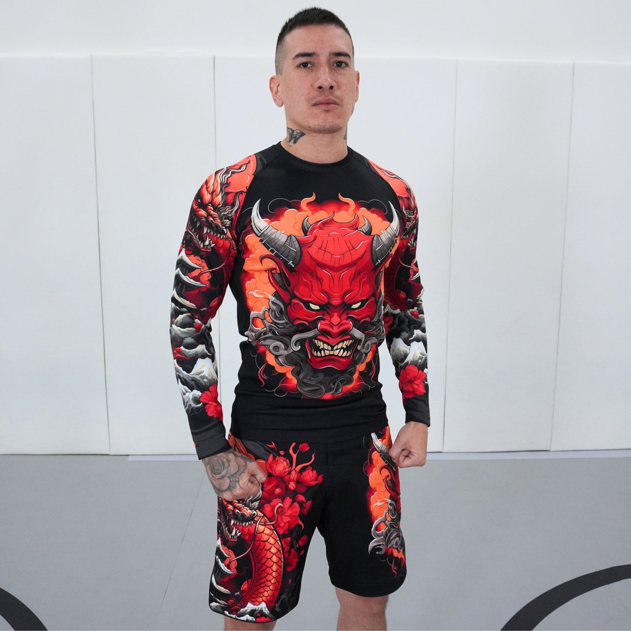 KAIDO DRAGON SHORT SLEEVE RASH GUARD