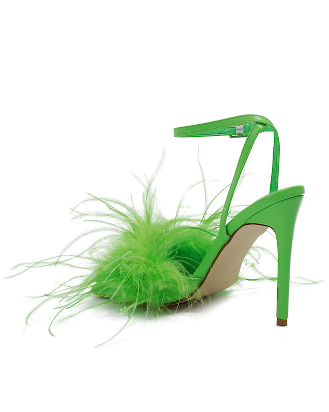 Kendall Stiletto Feather Heel-2