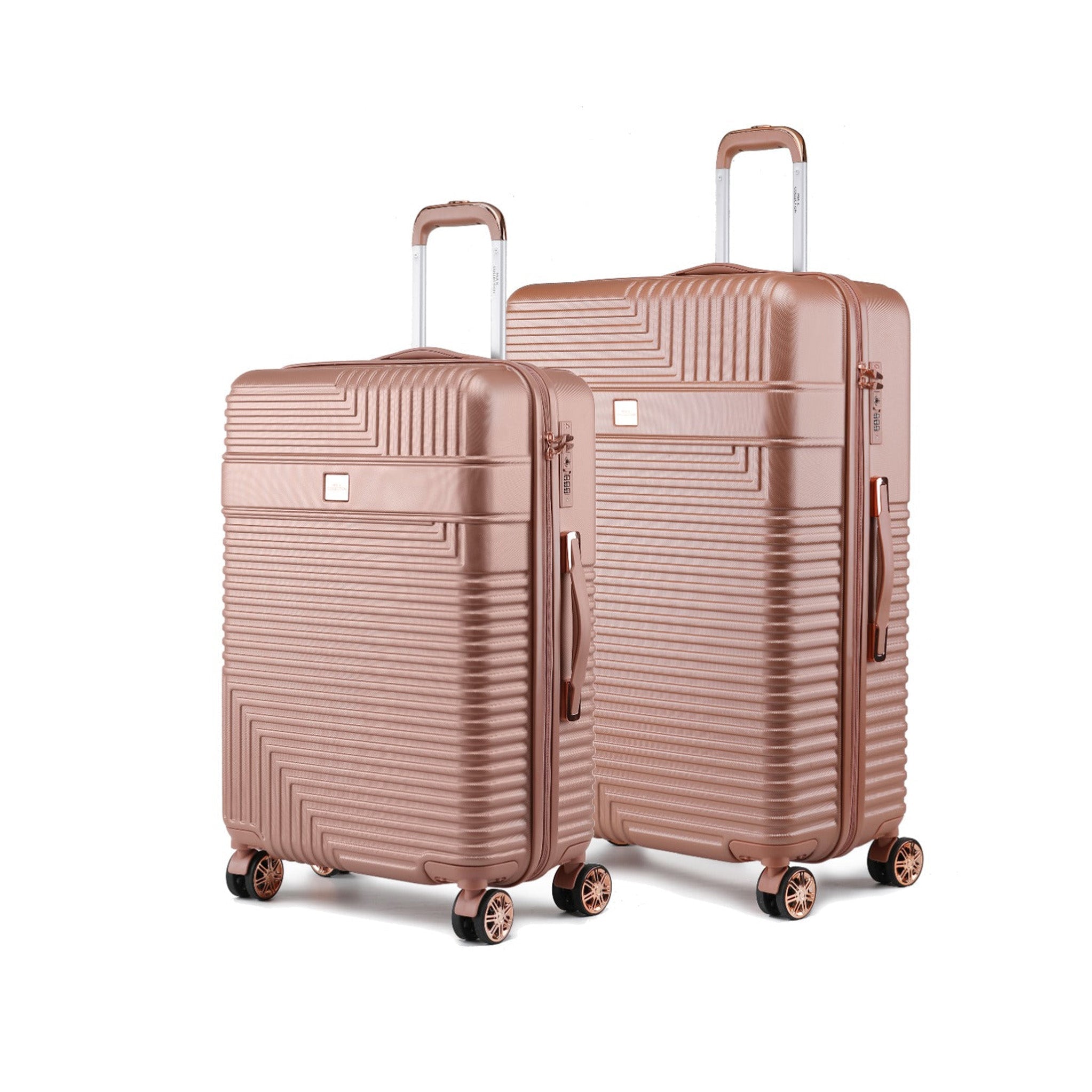 Mykonos Spinner Luggage Set - Large and X-Large by MKF Collection by Mia K.