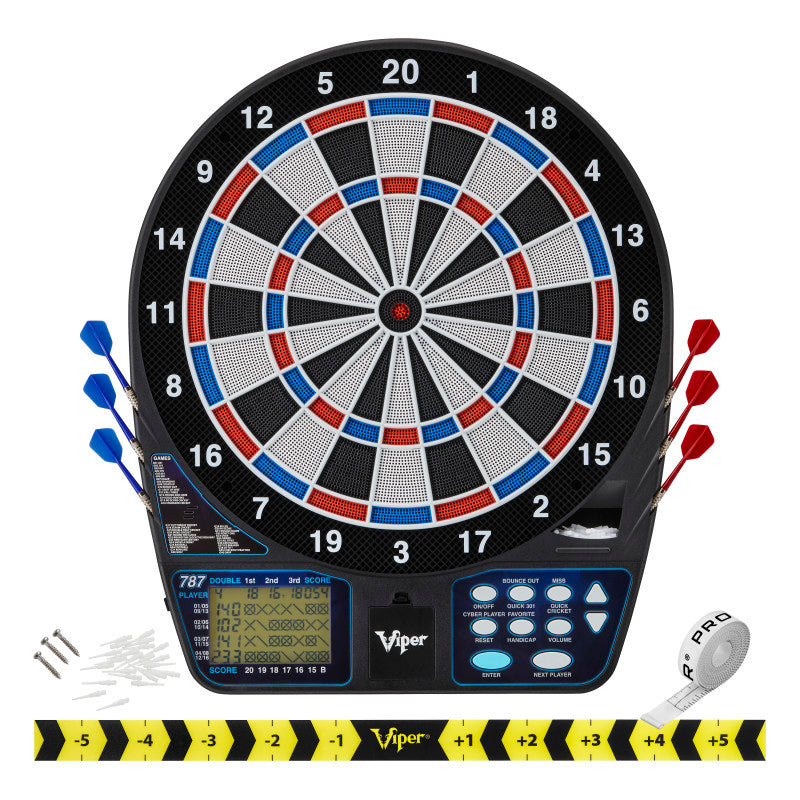 Viper 787 Electronic Dartboard, 15.5" Regulation Target-0