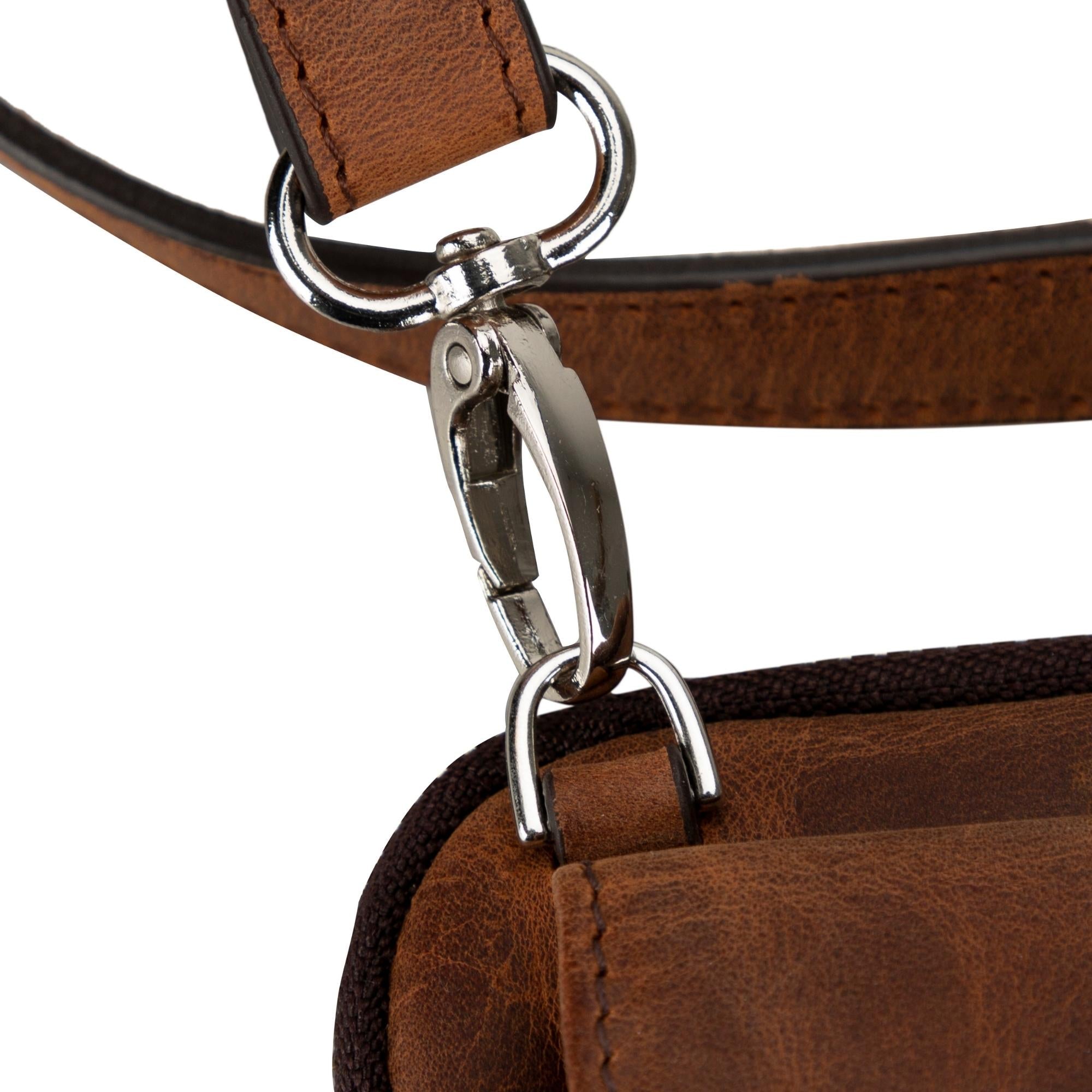 Niagara Leather Crossbody Phone Bag for Men-18