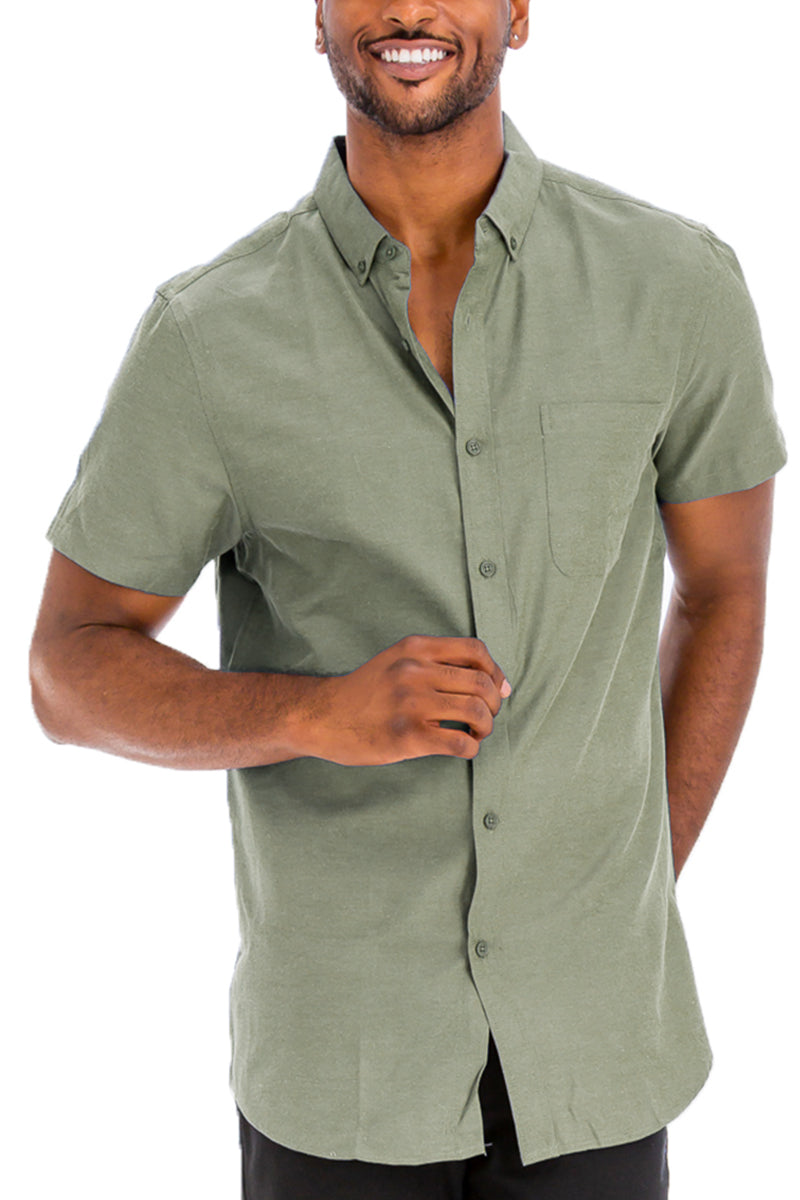 Signature Classic Single Pocket Button Down-12