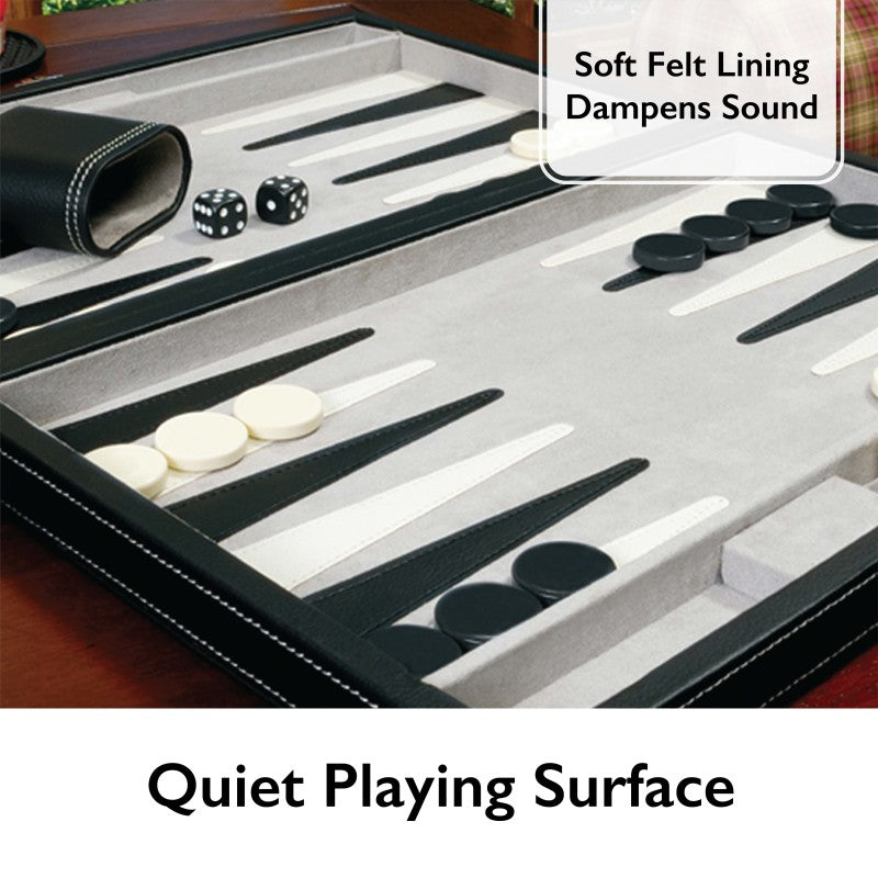 Mainstreet Classics Classic 15" Backgammon Set-3