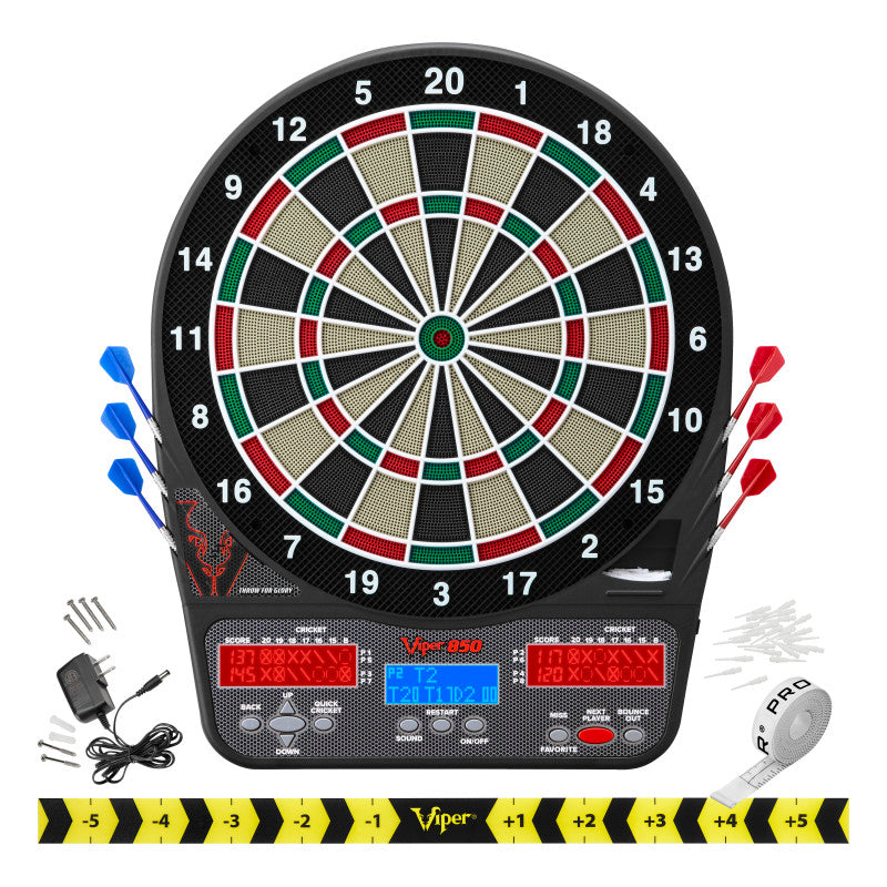Viper 850 Electronic Dartboard, 15.5" Regulation Target-0