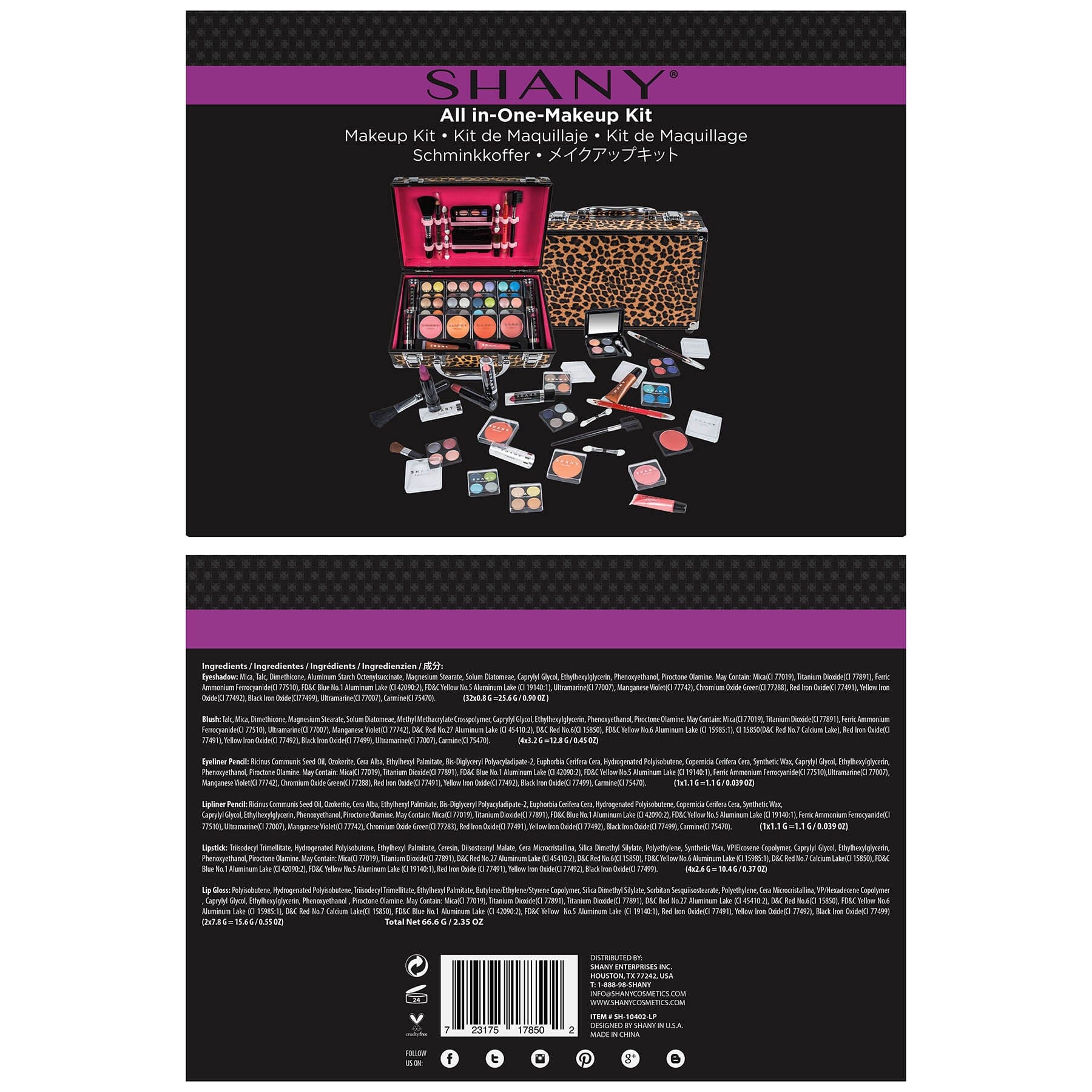 Carry All Makeup Train Case - Makeup Set-18