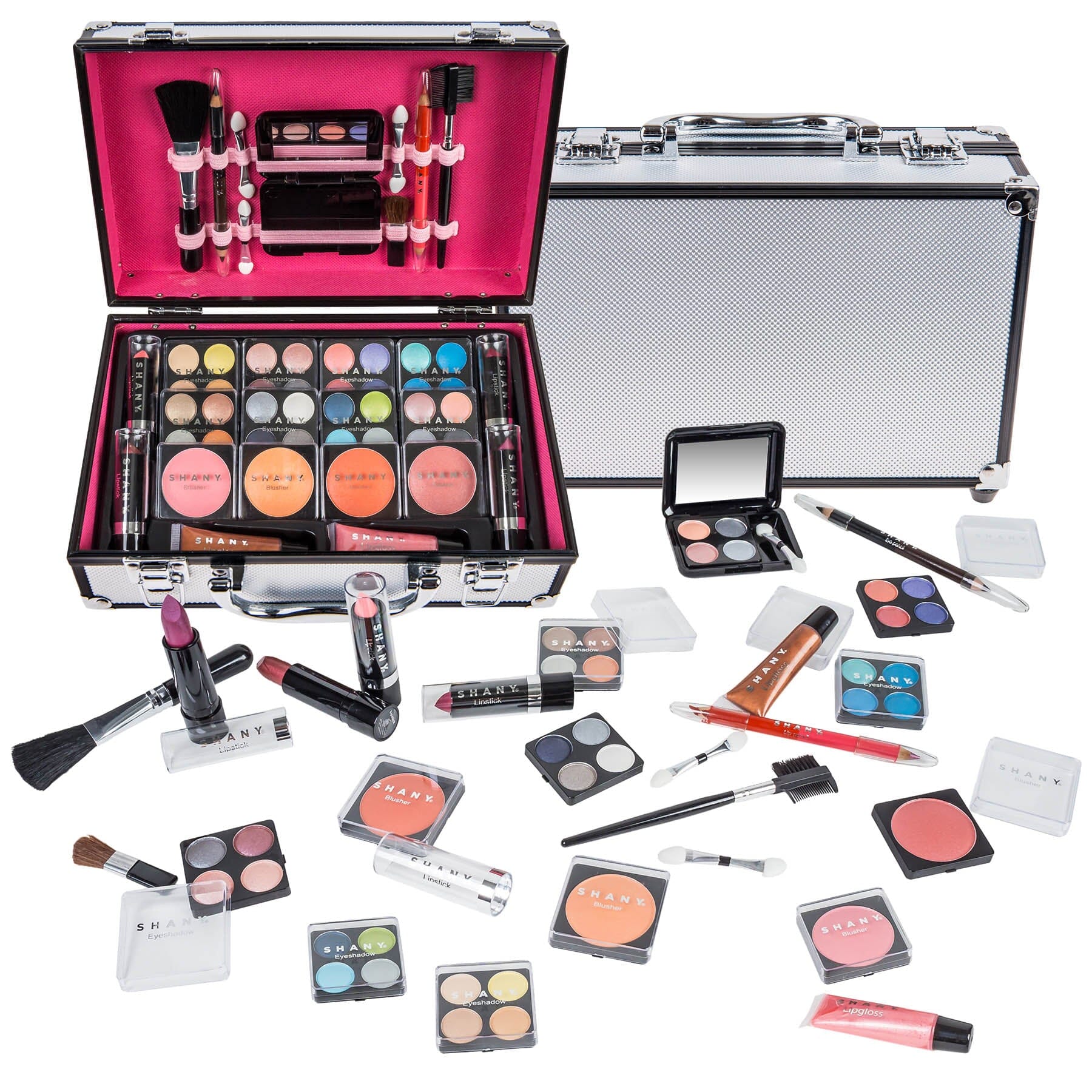 Carry All Makeup Train Case - Makeup Set-9