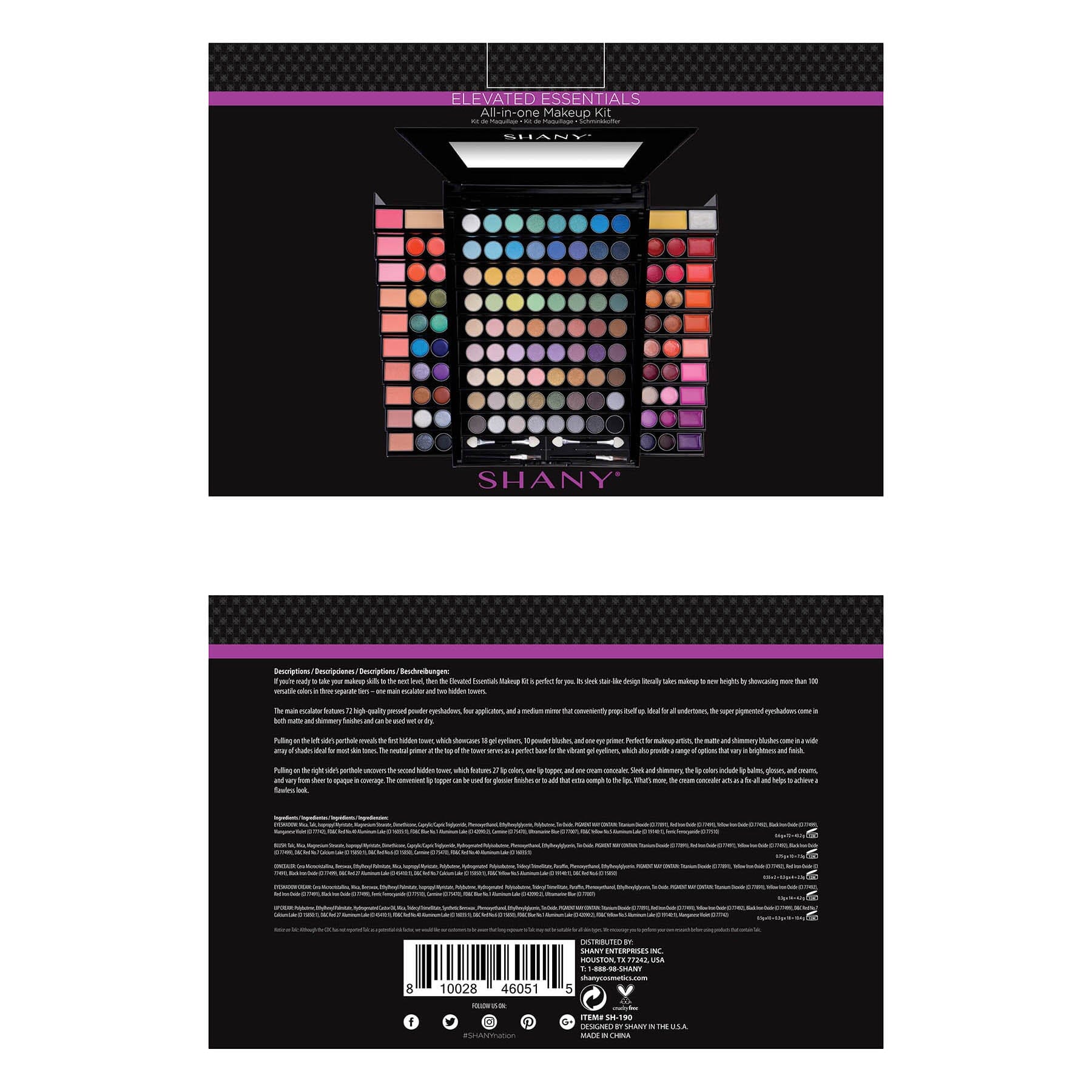 Elevated Essentials Makeup Set - All-in-One Makeup Kit-2