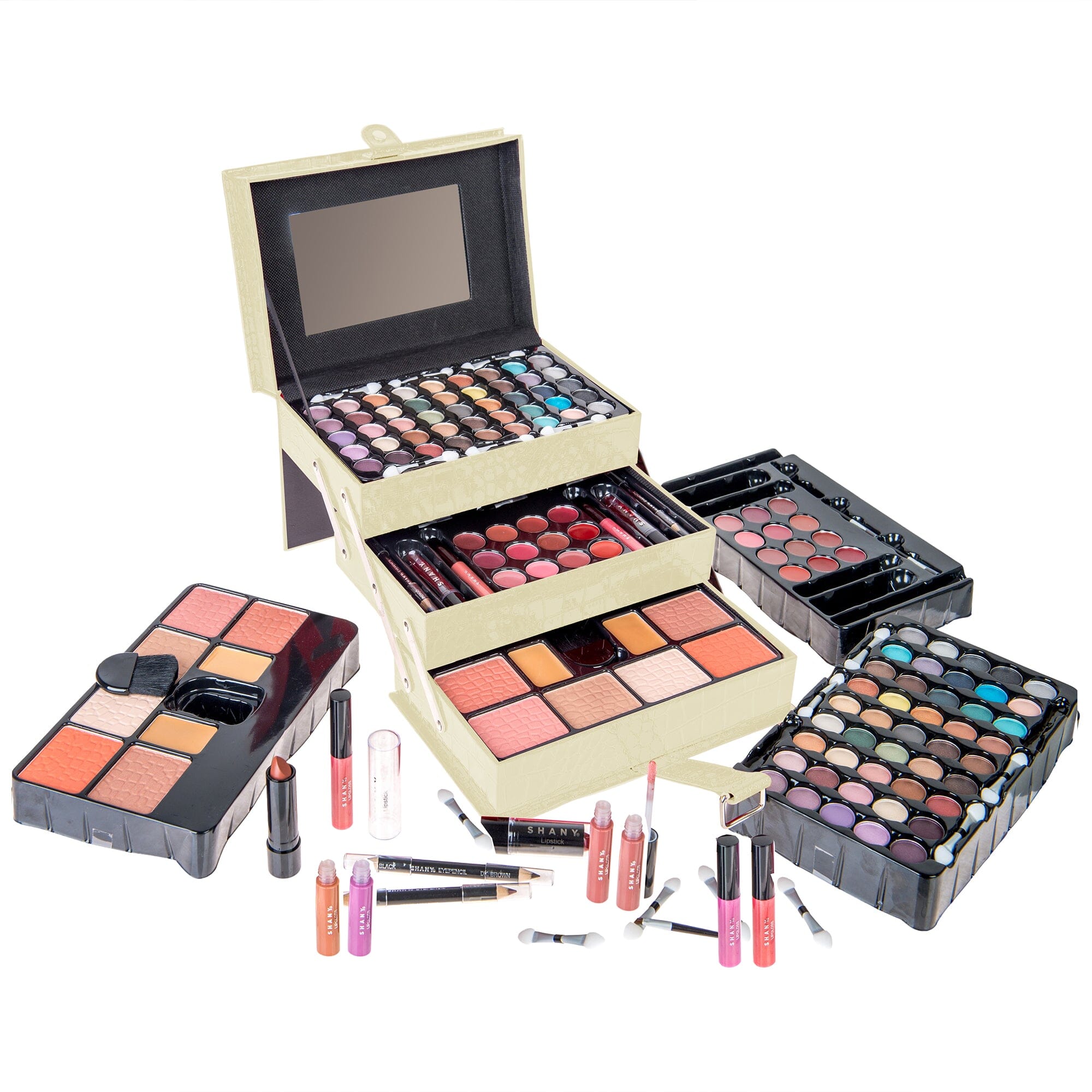All In One Professional Makeup Kit with Makeup Storage-5