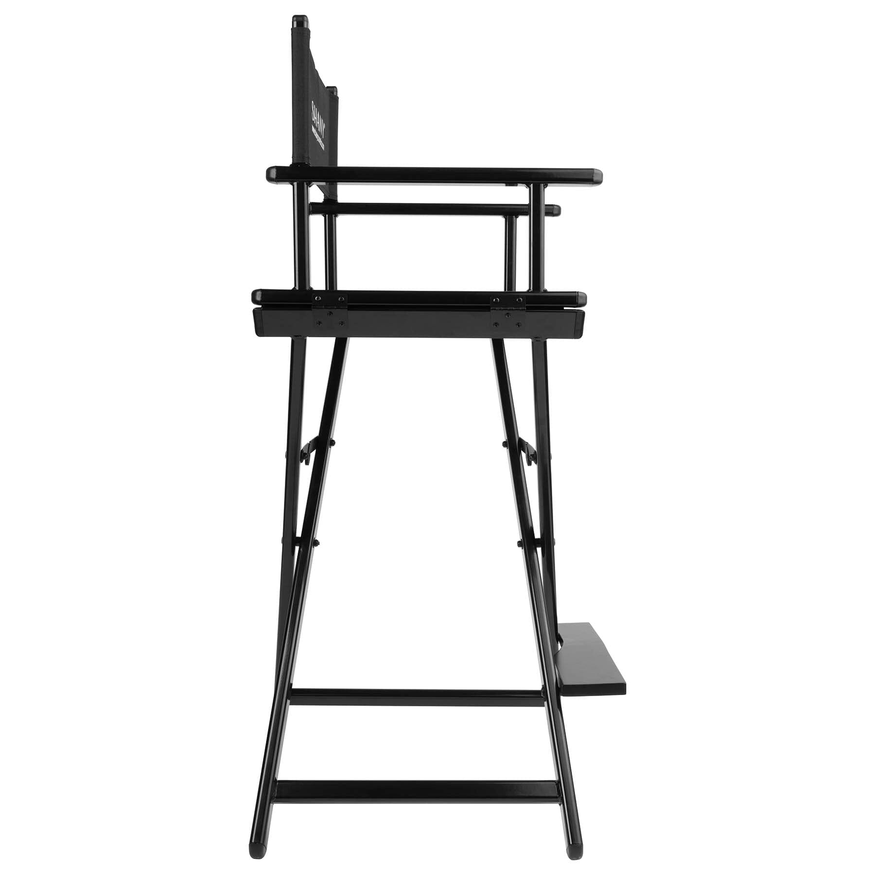 Studio Director Chair - Makeup Artists Chair - Black-4