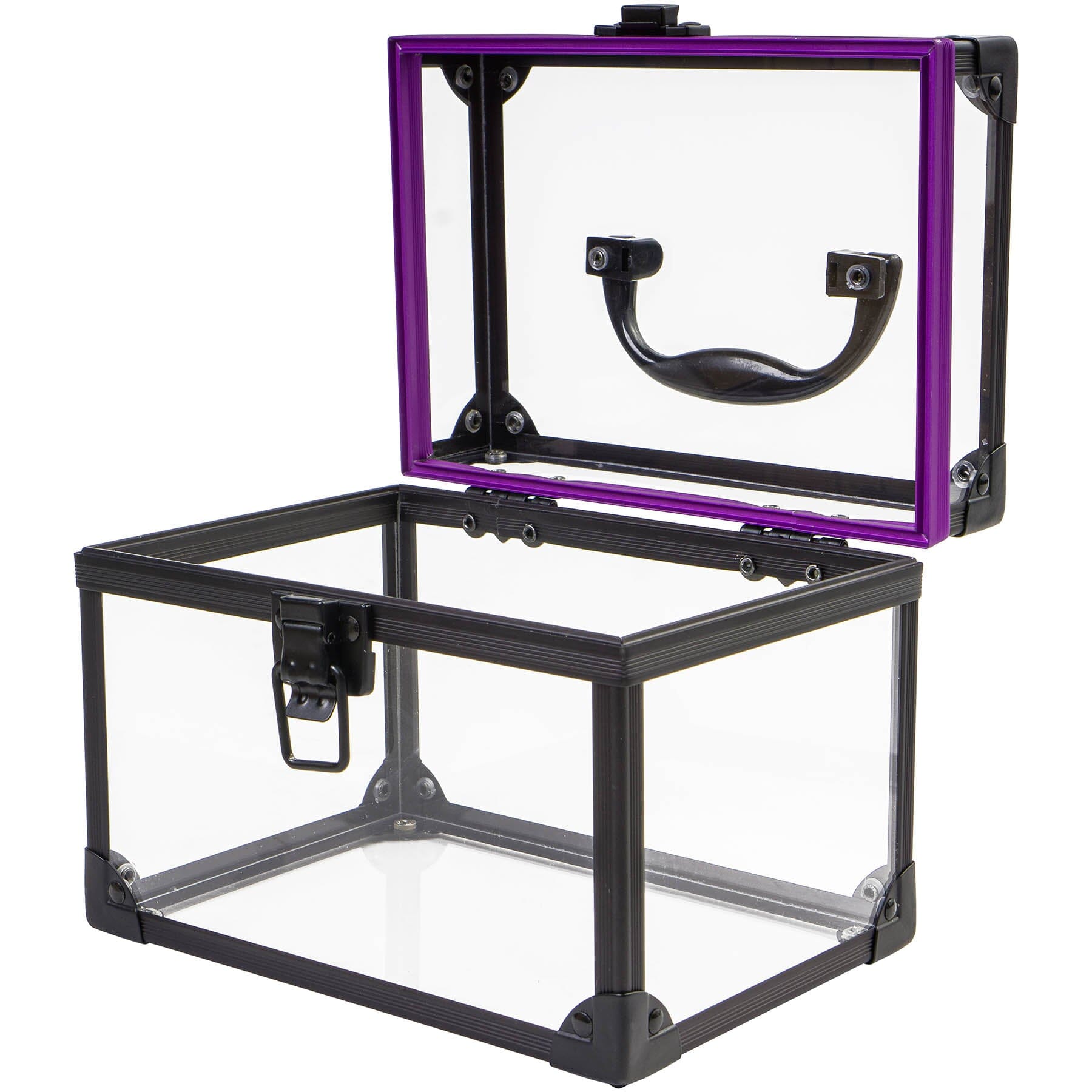 Clear Cosmetics and Toiletry Train Case-9