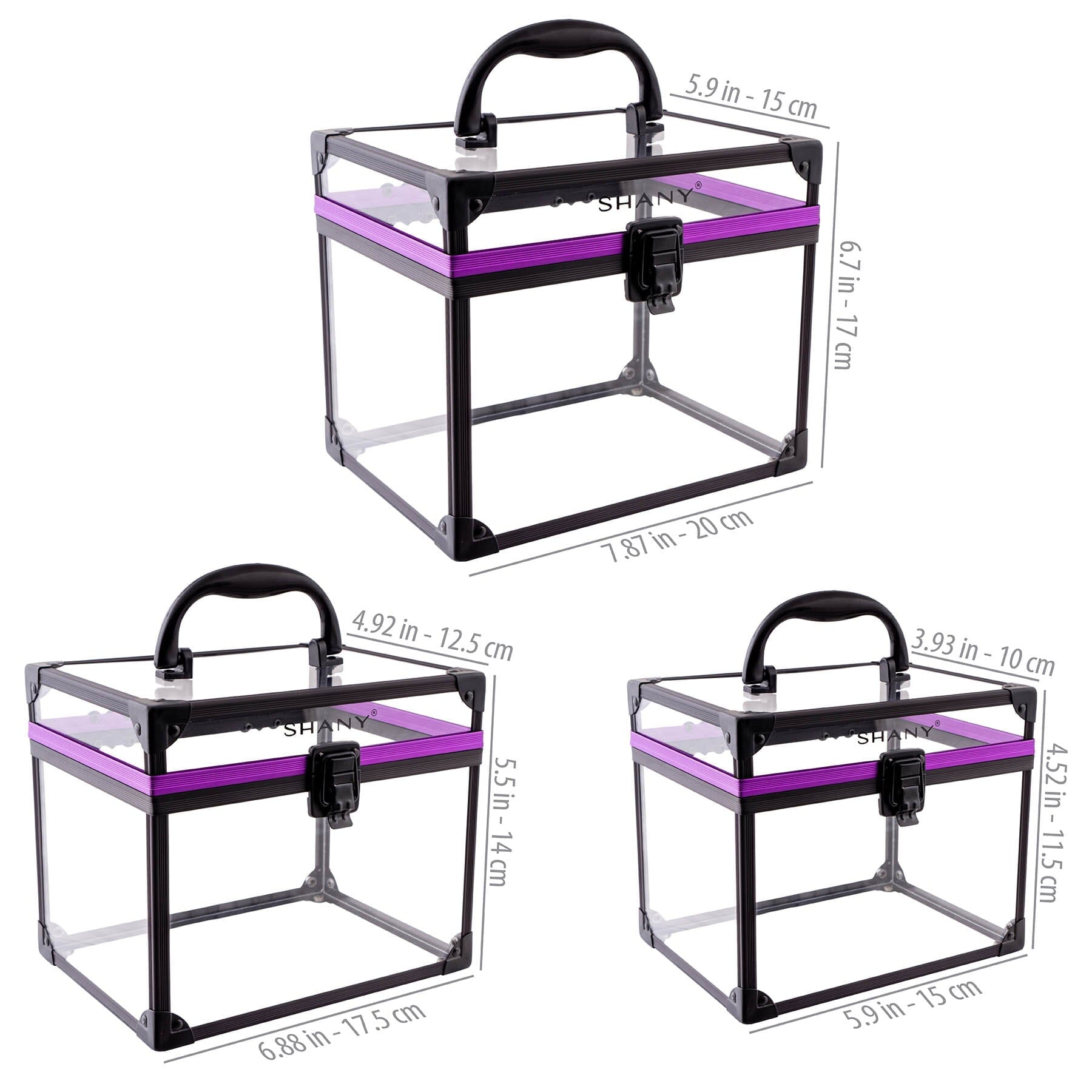 Clear Cosmetics and Toiletry Train Case-14