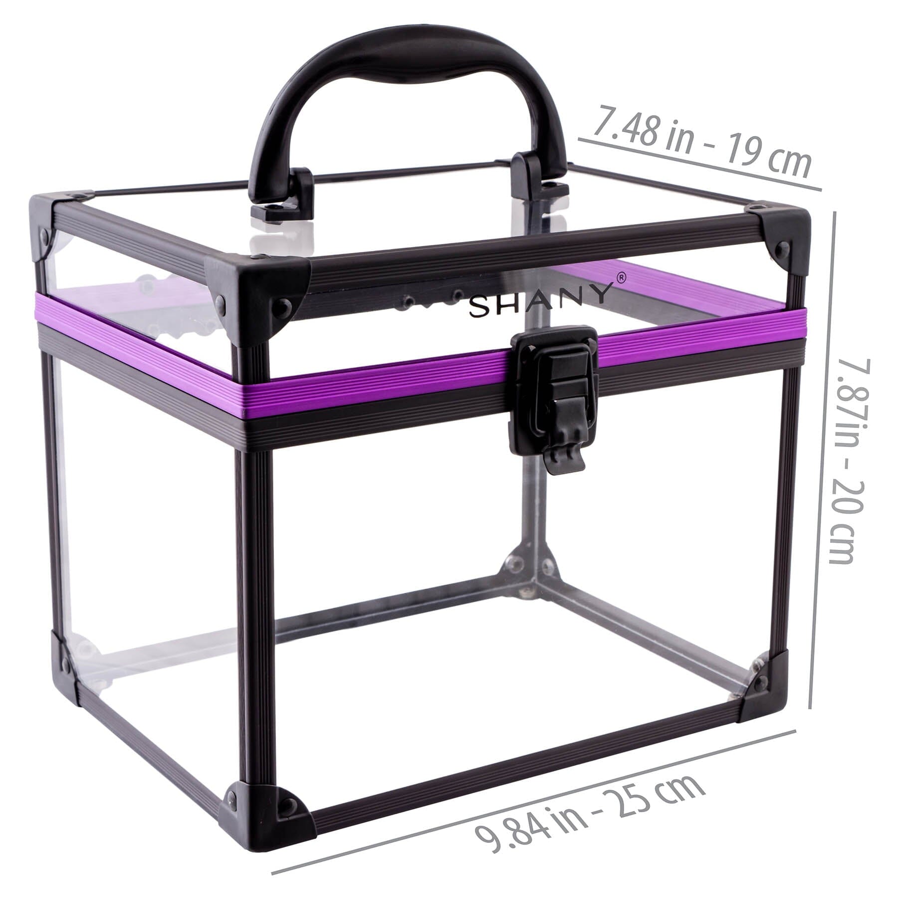 Clear Cosmetics and Toiletry Train Case-15