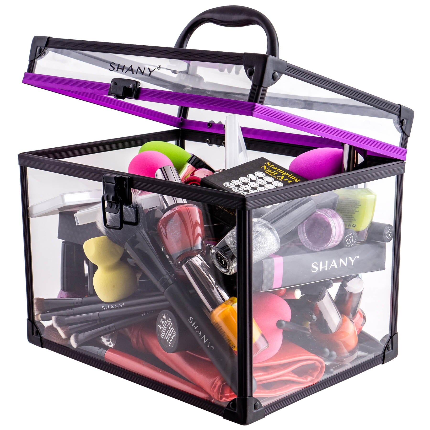Clear Cosmetics and Toiletry Train Case-11