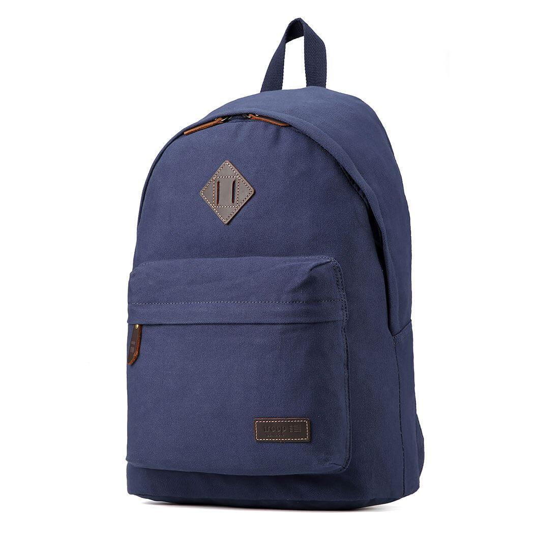 TRP0384 Troop London Heritage Canvas Backpack, Casual Daypack-5